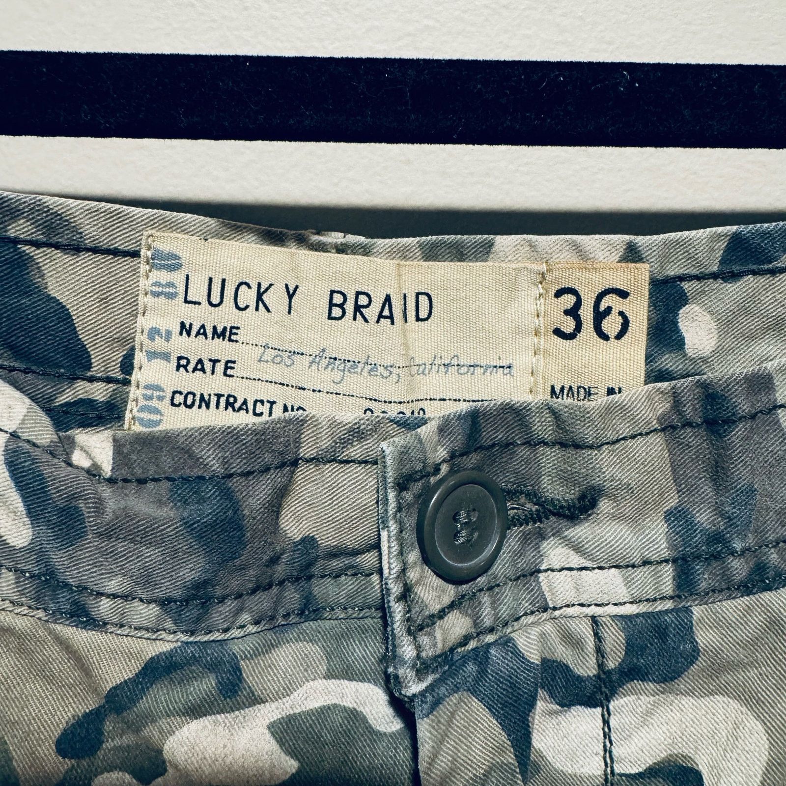 Lucky Brand Lucky Brand Camo Pants Size US 36 / EU 52 - 2 Thumbnail