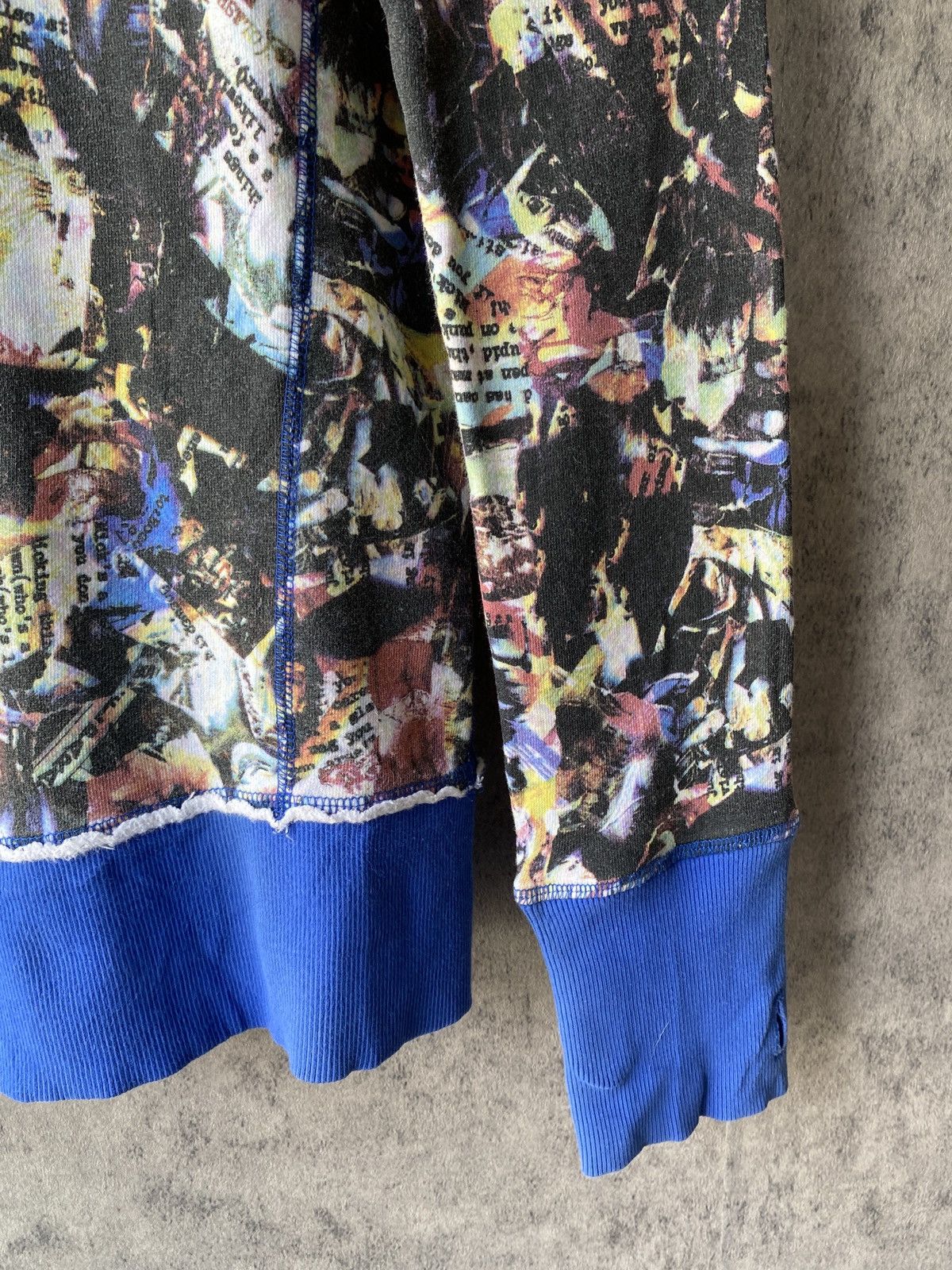 Japanese Brand Glad News Japan Fullprint Design Fur Hoodie Size US S / EU 44-46 / 1 - 16 Thumbnail
