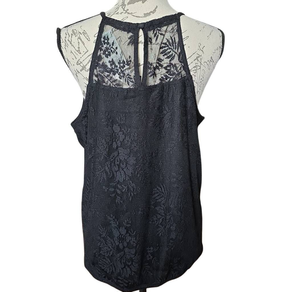 I.N.C INC International Concepts Women's Sz L Black White Lace Emb Size L / US 10 / IT 46 - 6 Thumbnail