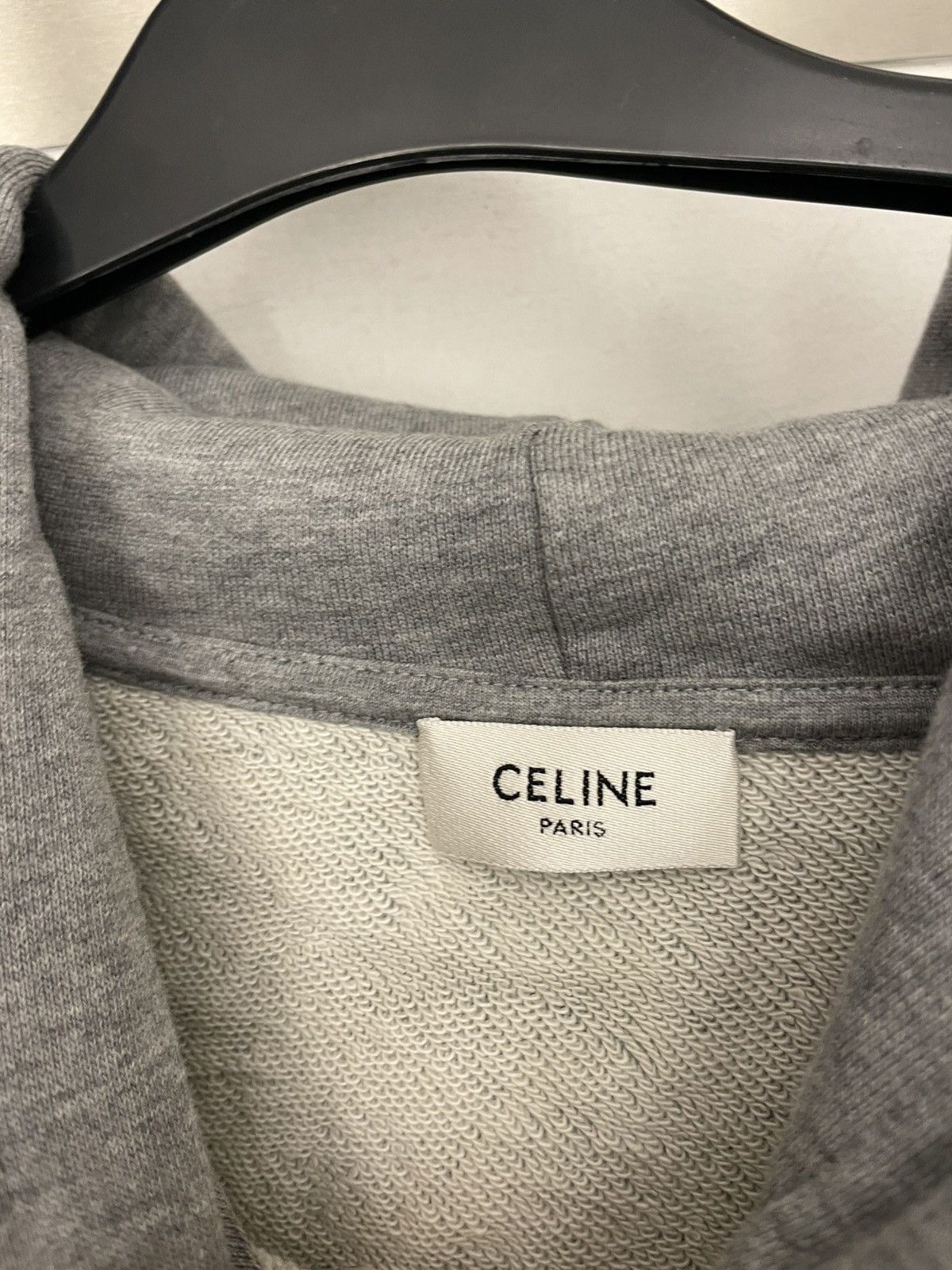 Celine Loose hoodie in cotton fleece Size US XXL / EU 58 / 5 - 3 Thumbnail