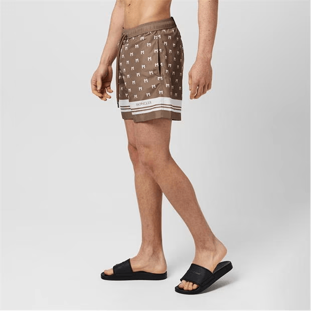Moncler Monogram Swim Shorts Size US 38 / EU 54 - 6 Thumbnail