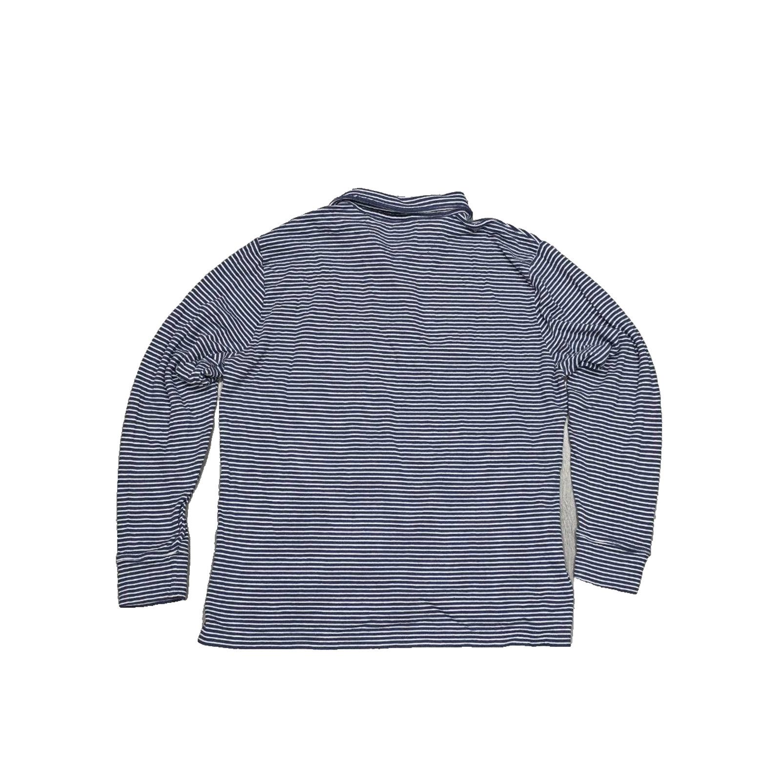 Faherty FAHERTY Luxembourg Shirt Navy Cream Stripe L A003339 Size US L / EU 52-54 / 3 - 10 Thumbnail