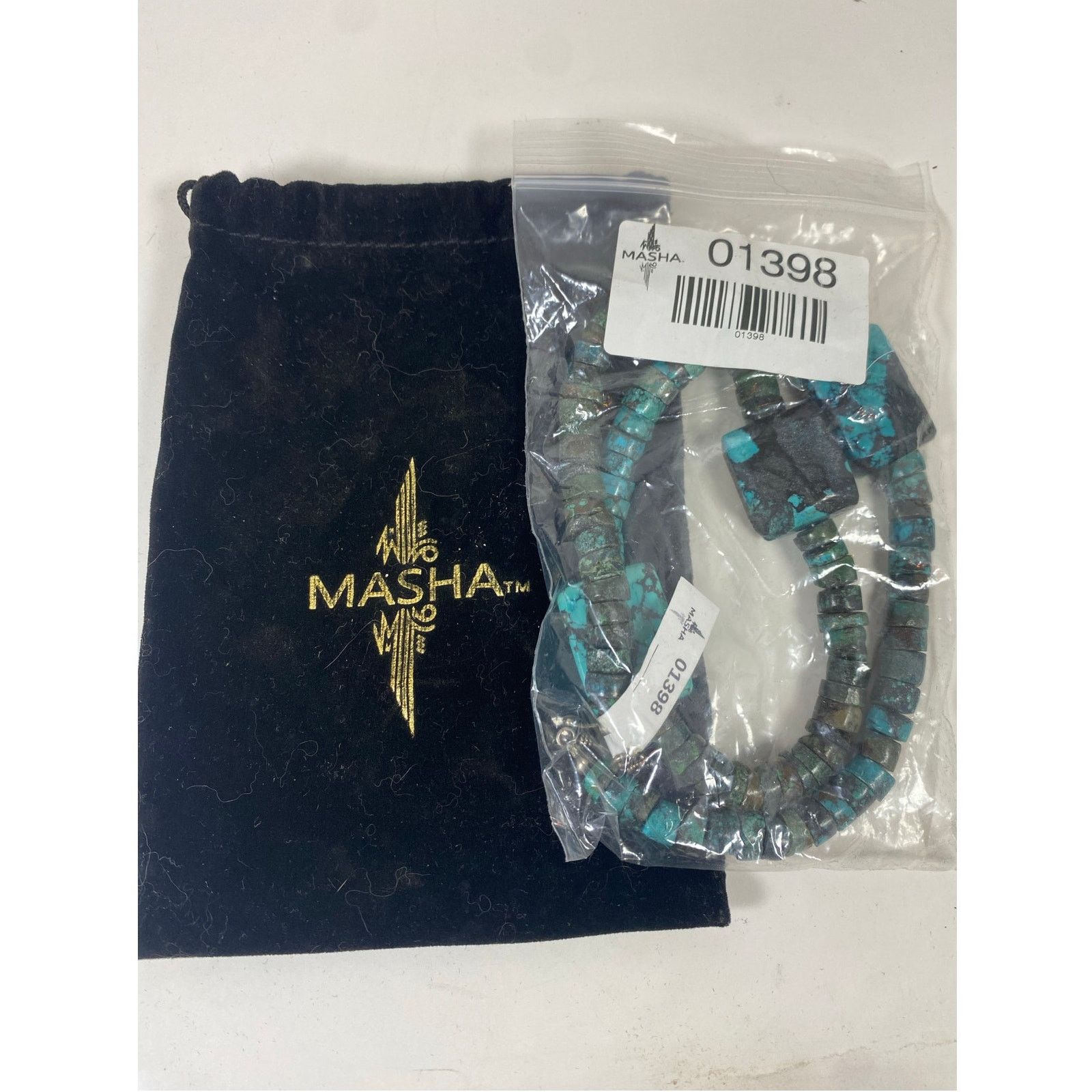 Other Masha Navajo Blue Turquoise Necklace Southwestern Size ONE SIZE - 2 Thumbnail