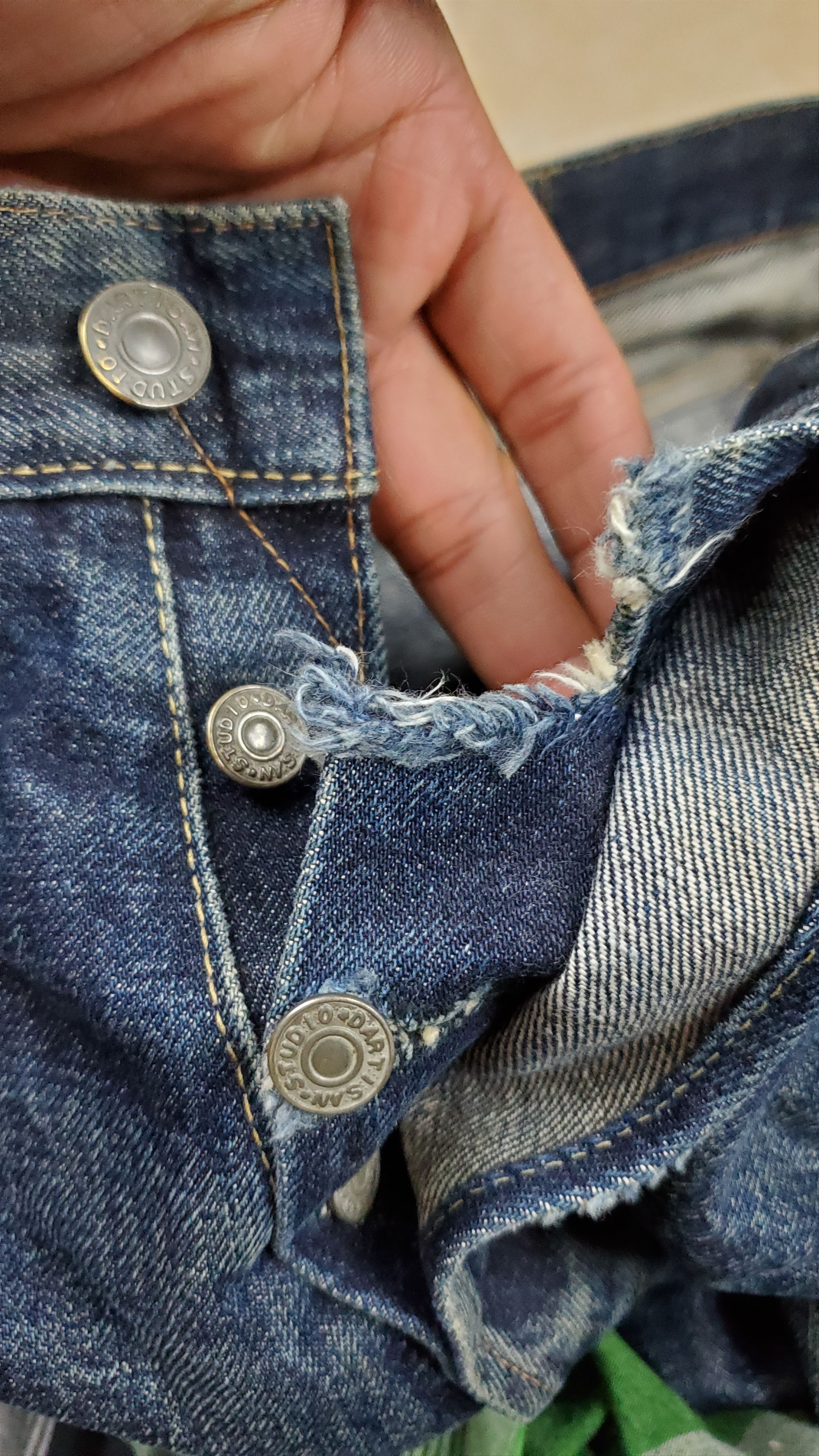 Studio D'Artisan × Vintage 🔥Vintage Denim Studio D'Artisan 🔥 Size US 34 / EU 50 - 9 Thumbnail