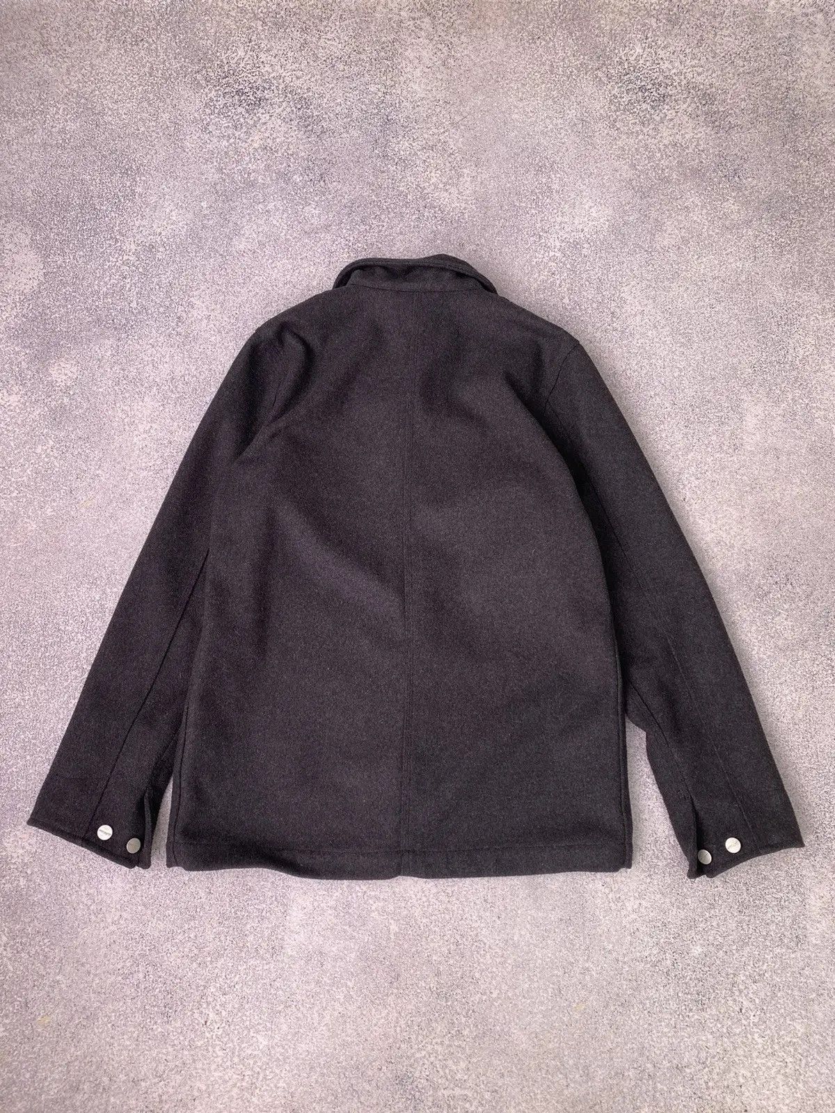 Carhartt × Vintage Vintage Carhartt woolen gil grey Coat Size US L / EU 52-54 / 3 - 10 Thumbnail