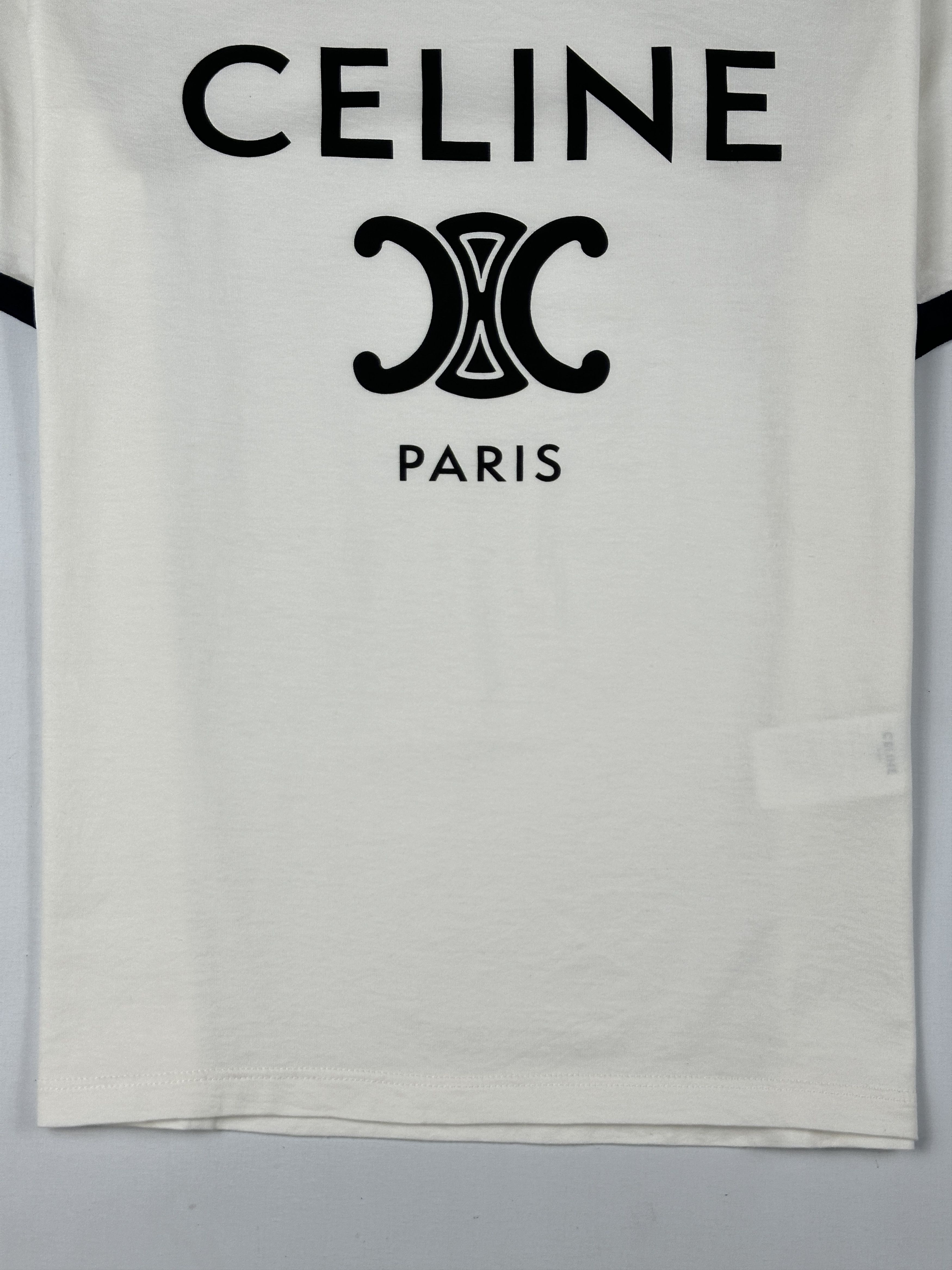 Celine Paris Triomphe Print T-Shirt Size S / US 4 / IT 40 - 4 Thumbnail