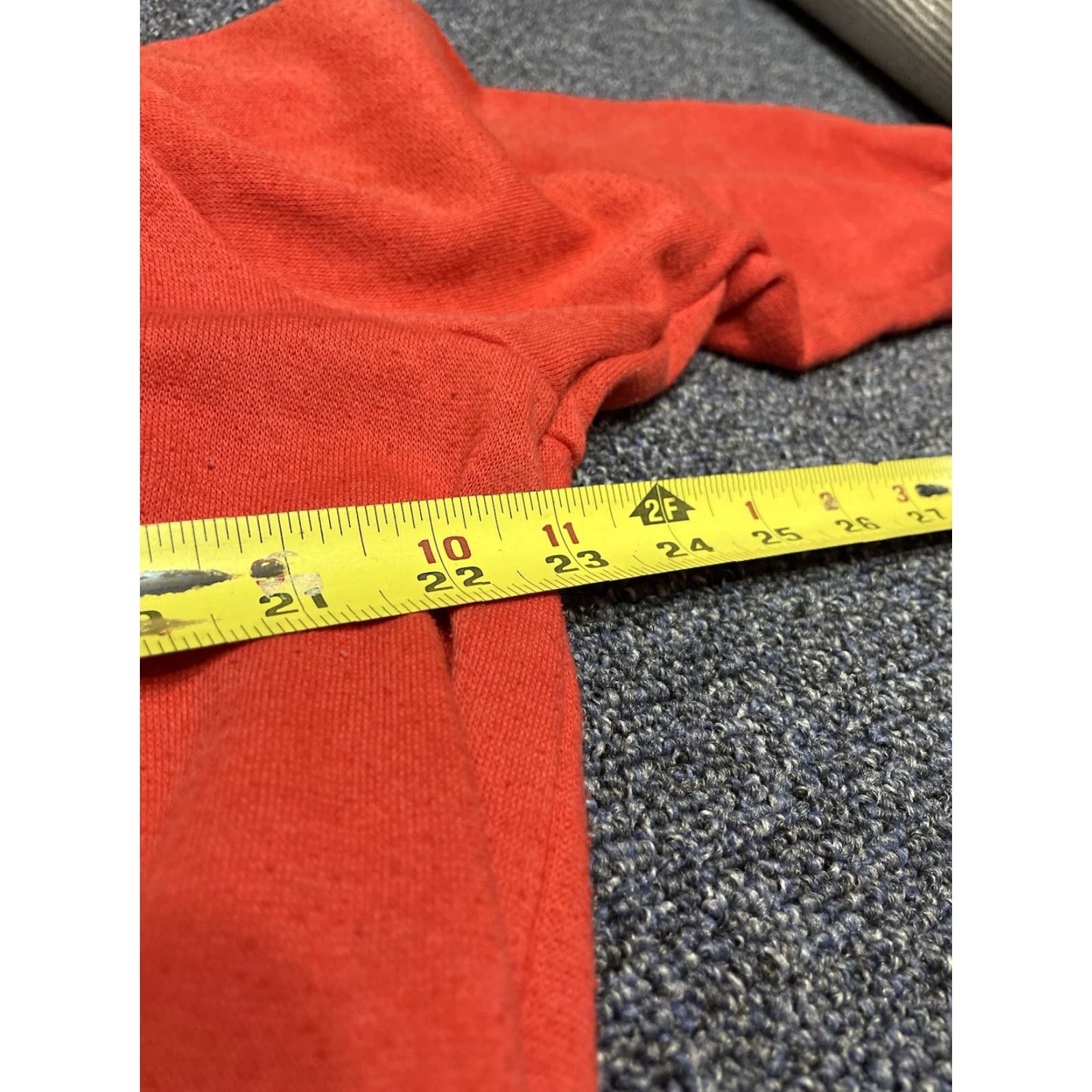Vintage VINTAGE Face Sweatshirt 80s Crew Neck M Womens Red Pullover Activewear Size M / US 6-8 / IT 42-44 - 2 Thumbnail
