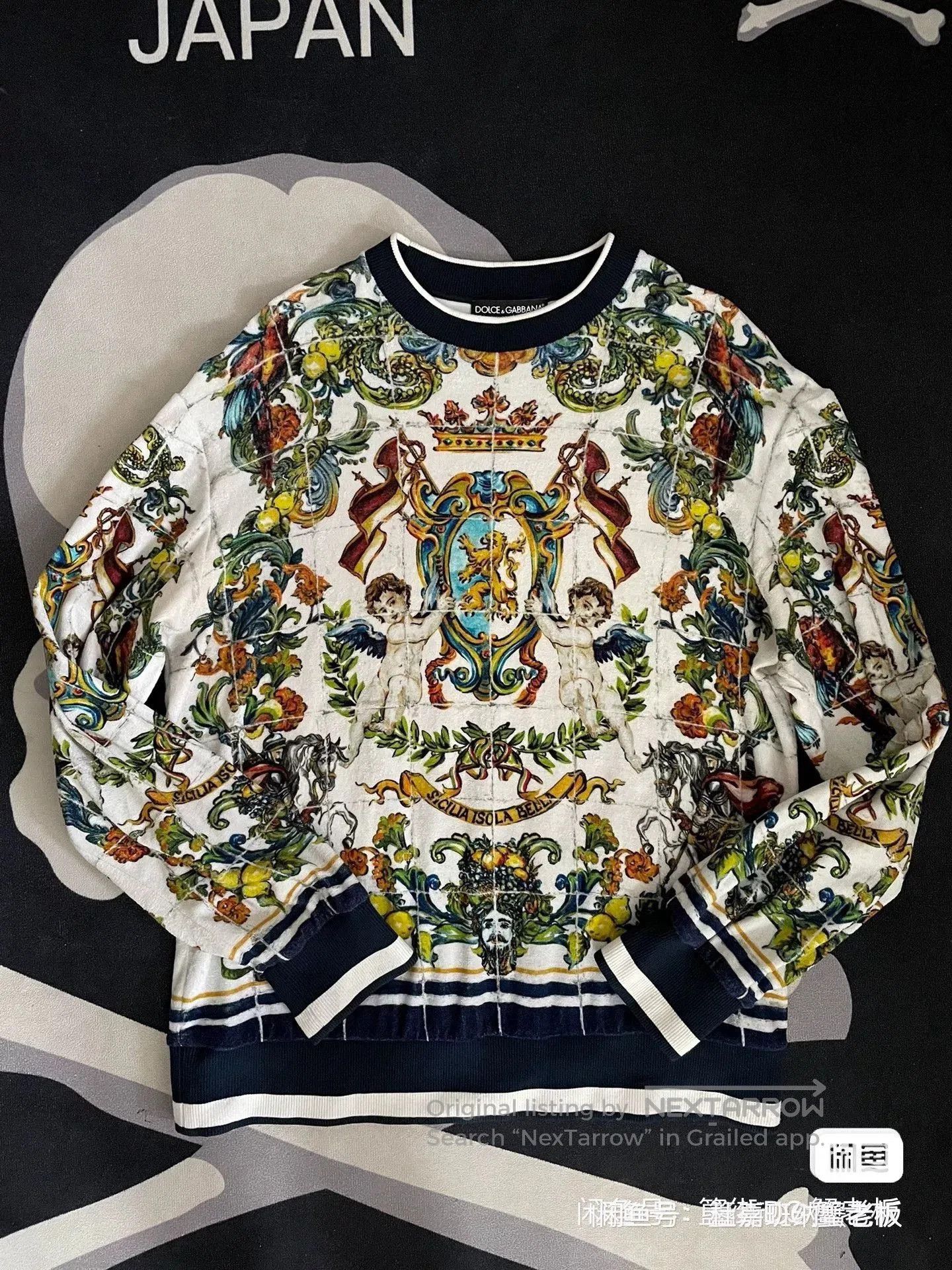 Dolce & Gabbana Dolce & Gabbana Angel Graphic Sweatshirt. Size XXL / US 16-18 / IT 52-54 - 1 Thumbnail