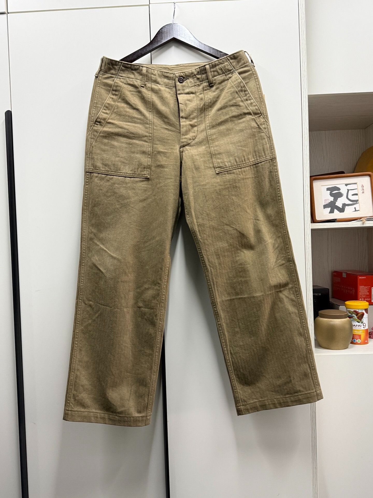 Warehouse Warehouse American Retro Herringbone Officer Pants Size US 32 / EU 48 - 1 Thumbnail