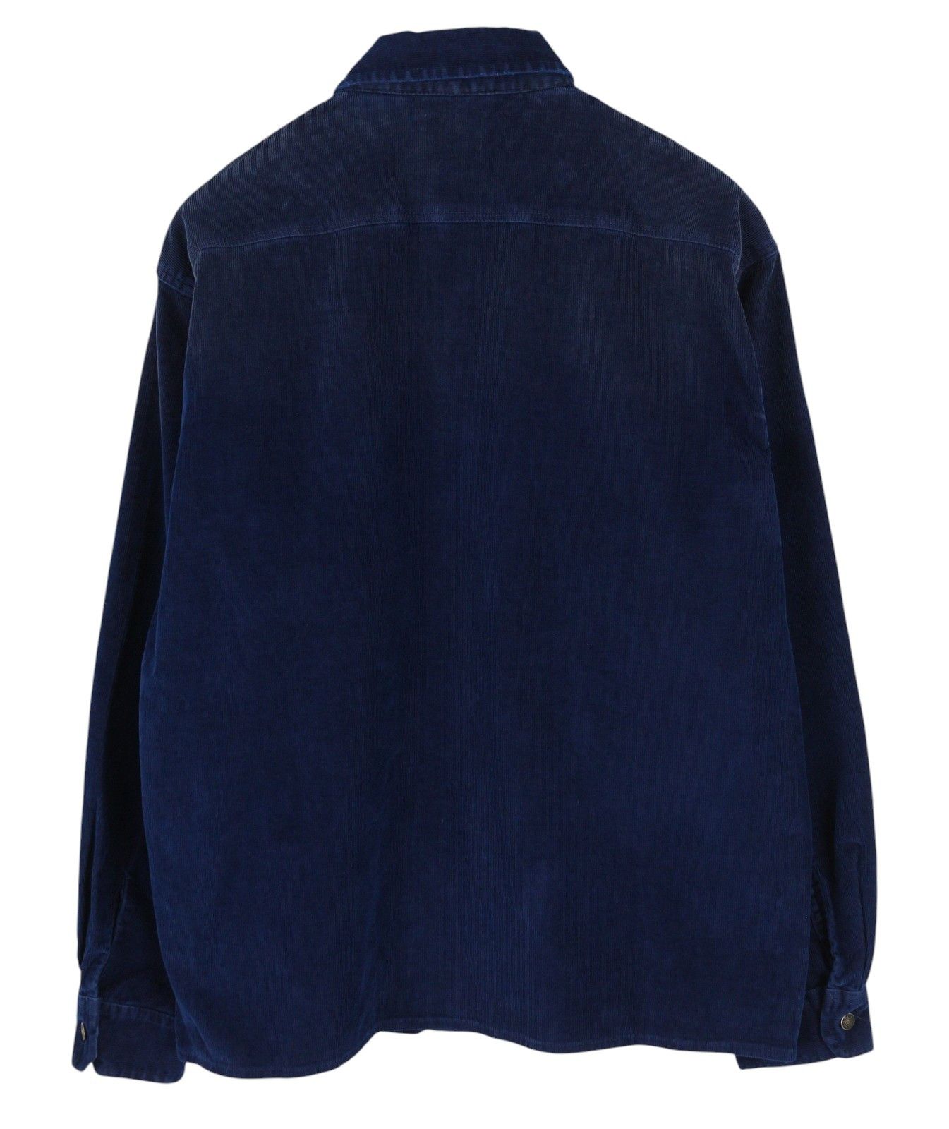 Diesel S-BUN-CORD M Washed Blue Corduroy Snap Shirt 41005 Size US M / EU 48-50 / 2 - 2 Thumbnail