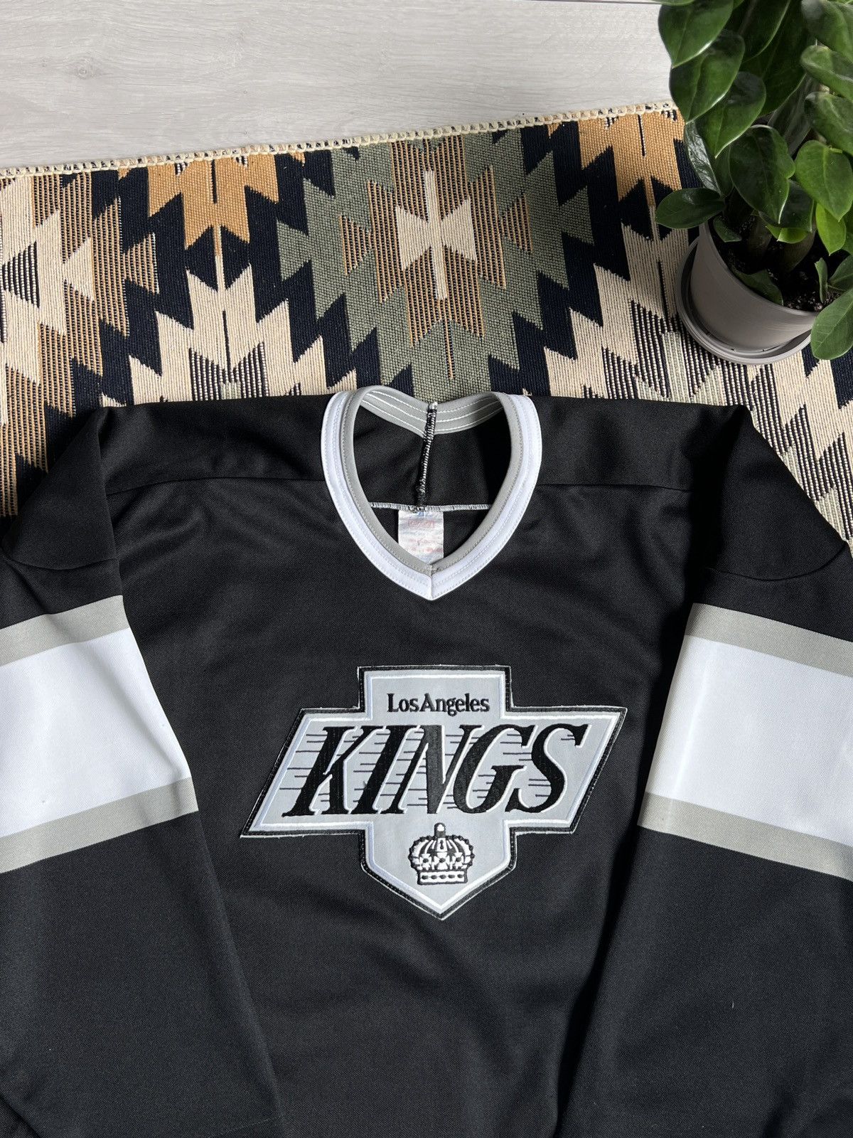 Other ❗️RARE❗️Vintage Wayne Gretzky Los Angeles Kings Jersey Size US XL / EU 56 / 4 - 9 Thumbnail
