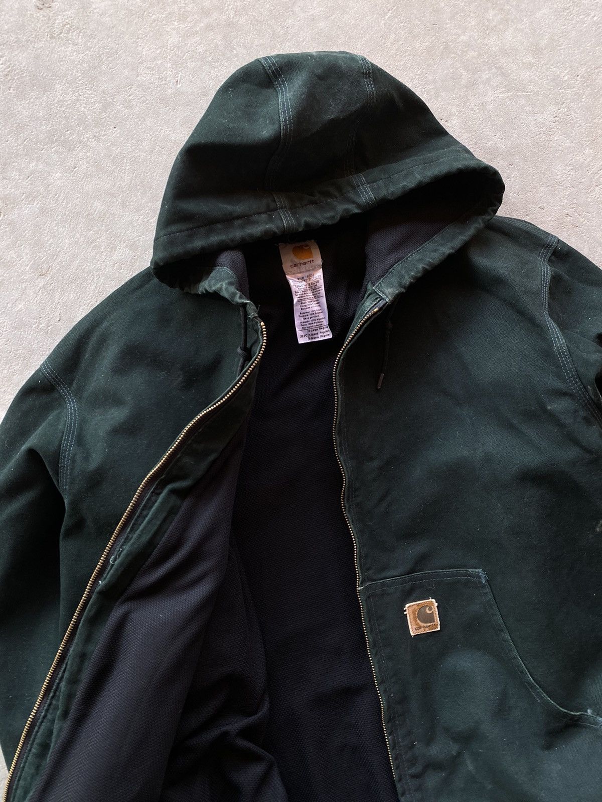 Carhartt × Vintage Vintage Carhartt Jacket Green Size US XL / EU 56 / 4 - 2 Thumbnail