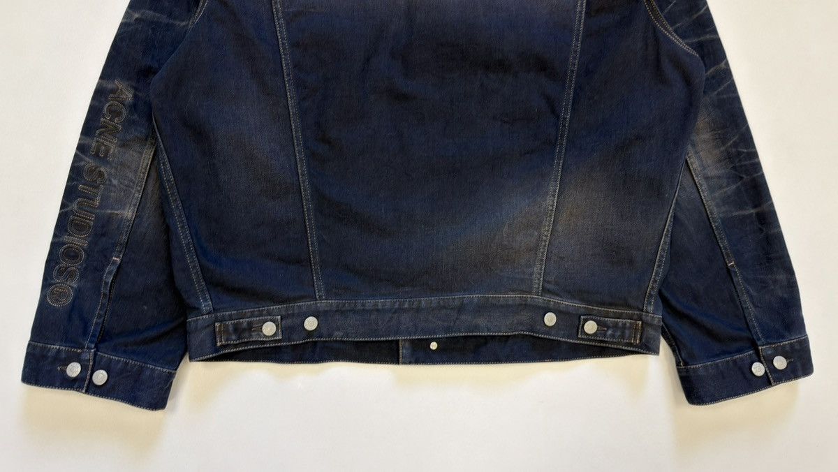 Acne Studios Studded Dirty Washed Oversized Denim Jacket Size US M / EU 48-50 / 2 - 15 Thumbnail