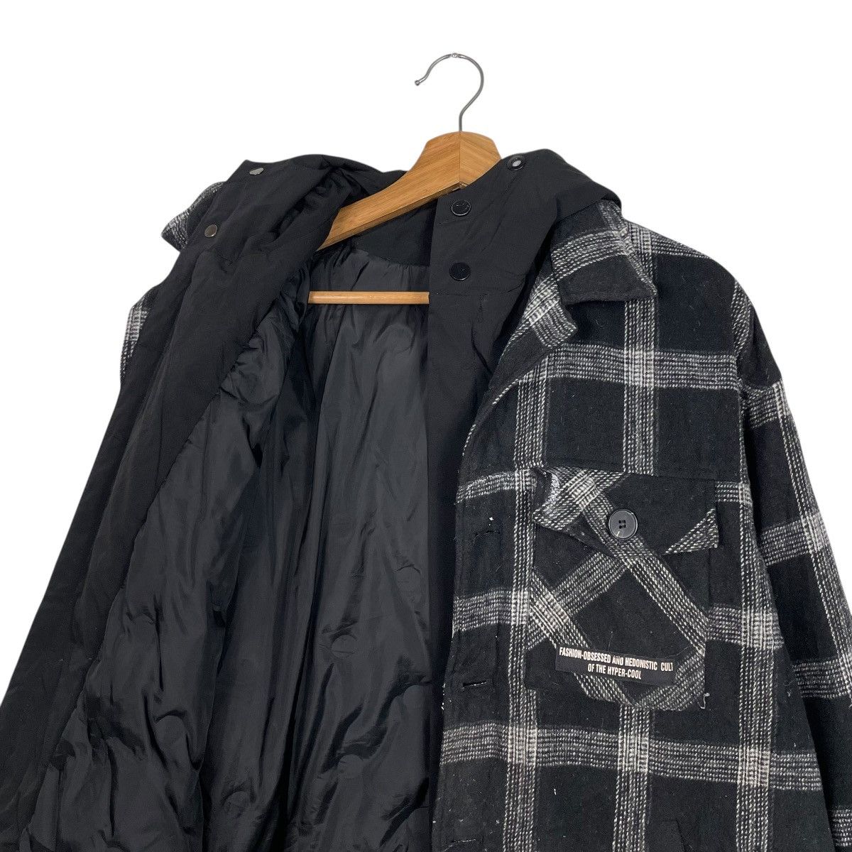 Japanese Brand Japanese Brand Tartan Hooded Jacket Size US M / EU 48-50 / 2 - 11 Thumbnail