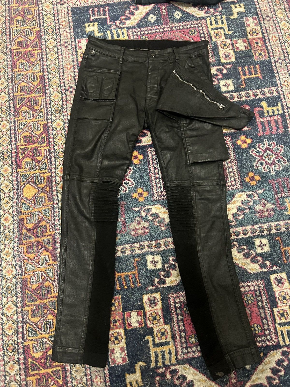 Rick Owens Rick Owens waxed Memphis best version Size US 30 / EU 46 - 2 Thumbnail