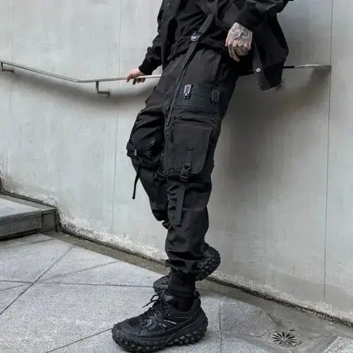 Designer Cargo Pants Techwear Size US 30 / EU 46 - 1 Thumbnail