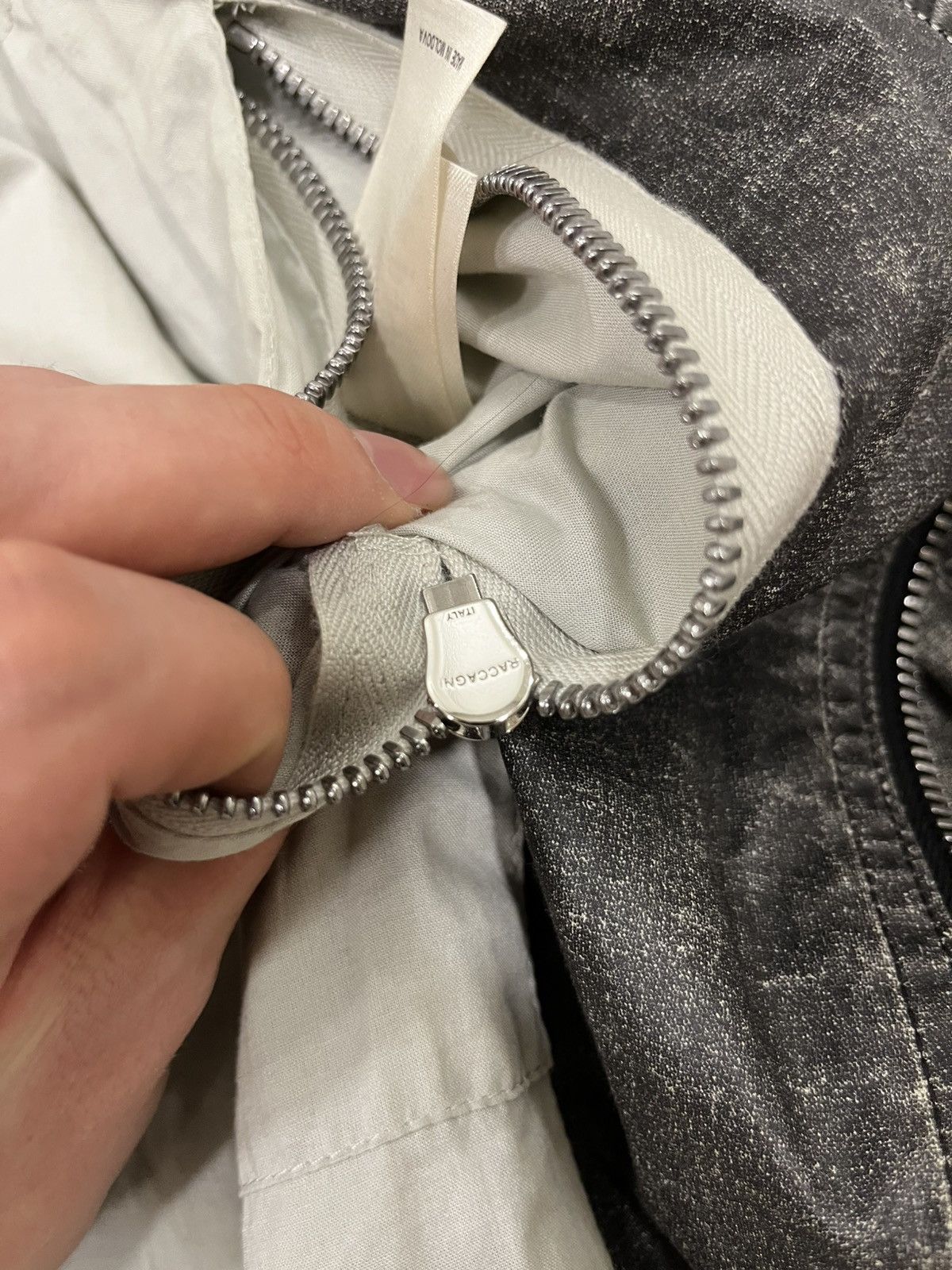 Rick Owens Rick Owens Drkshdw Rare Wet Asphalt MA-1 Bomber Jacket Size US S / EU 44-46 / 1 - 12 Thumbnail