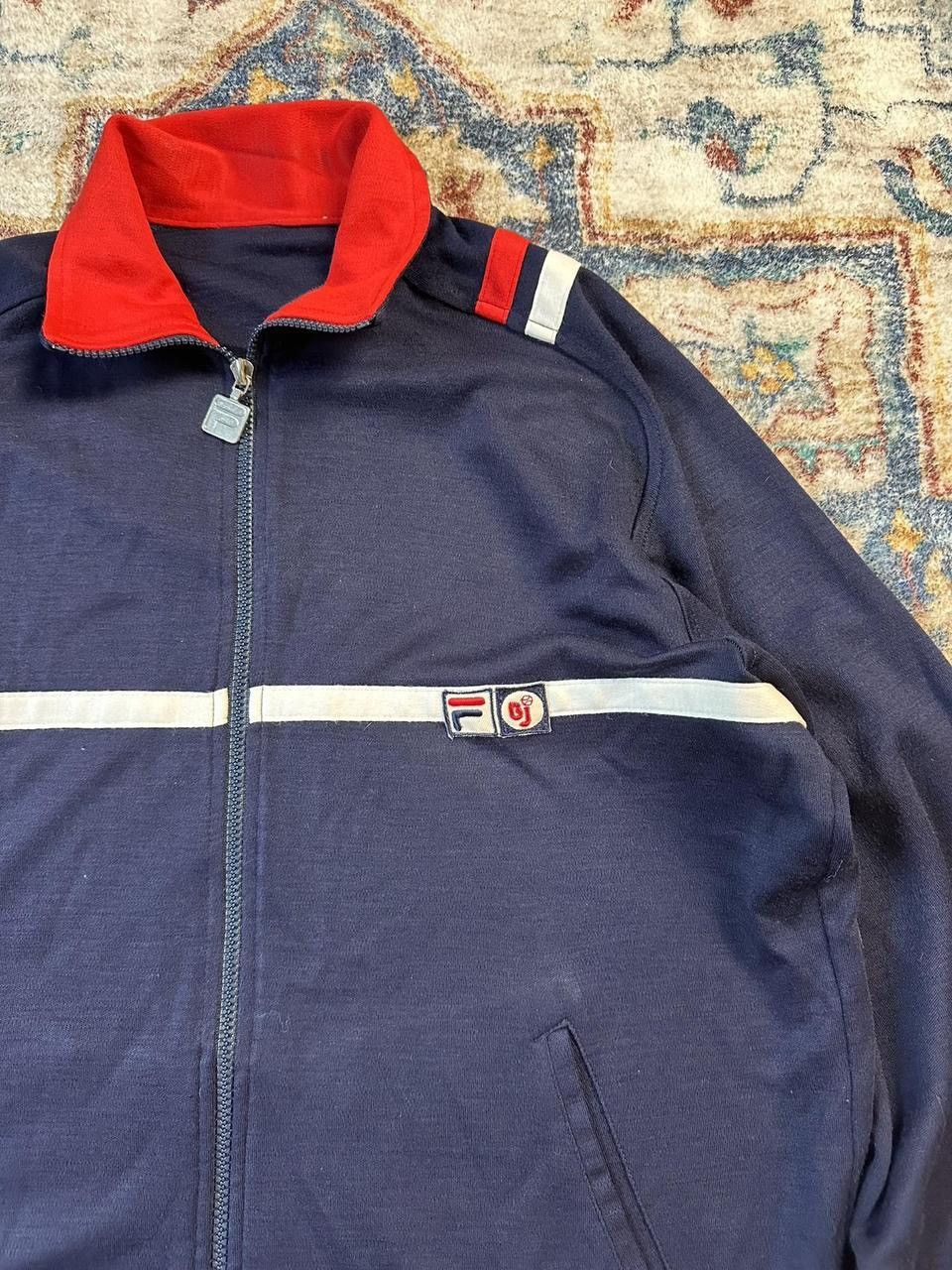 Fila Vintage 70s Fila Bjorn Borg Zip-up Track Jacket Large Size US L / EU 52-54 / 3 - 3 Thumbnail