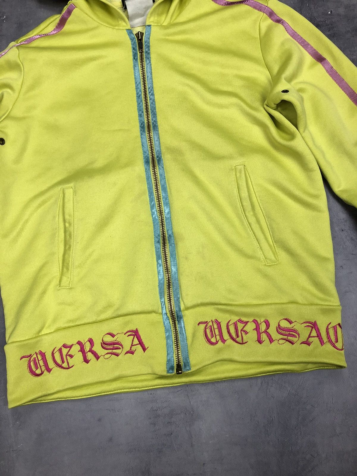 Versace × Vintage Versace Sport Women’s Tracksuit Set Logo S Green Vintage 90 Size S / US 4 / IT 40 - 5 Thumbnail