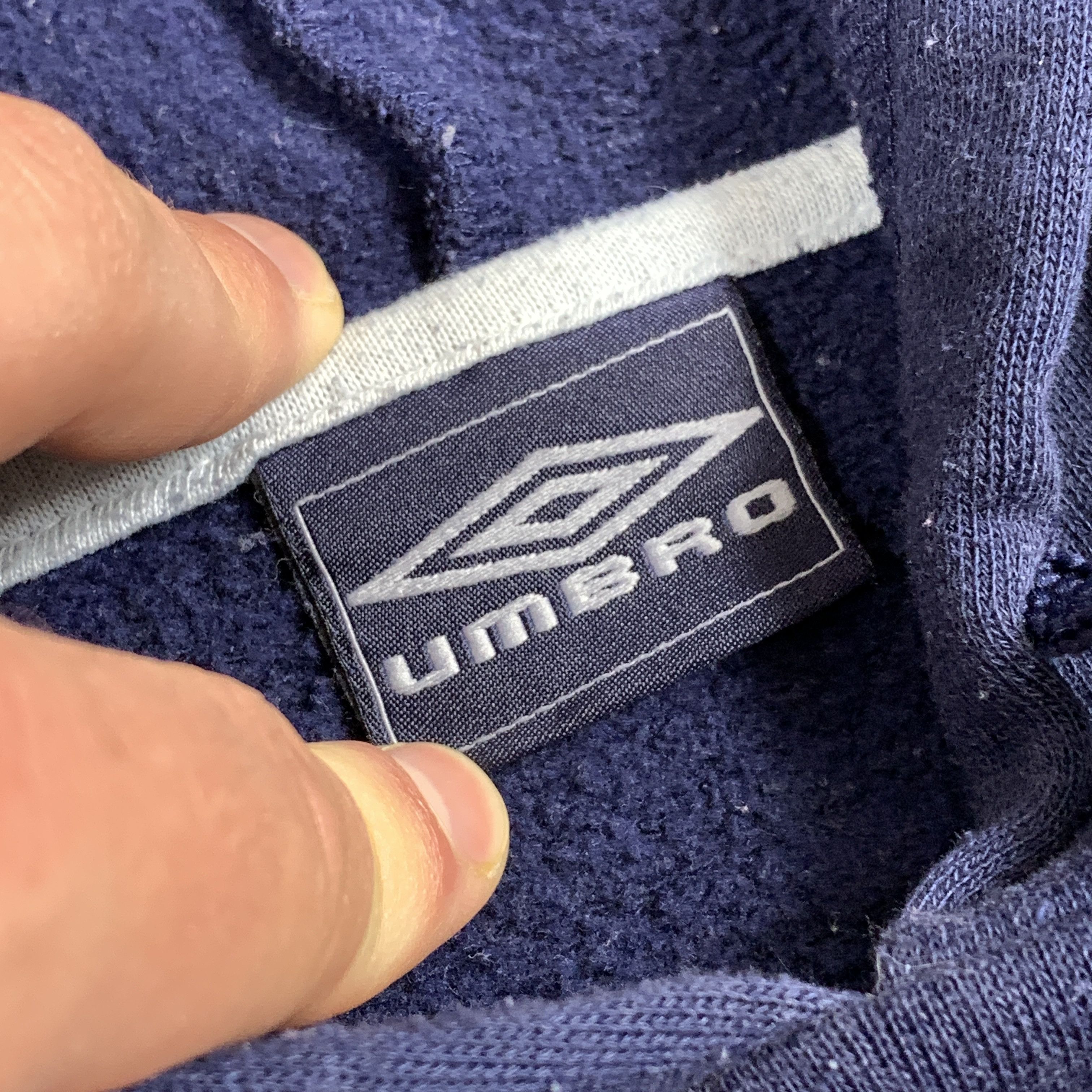 Umbro Vintage Umbro Baggy Embroidered Blue Women's Hoodie Sweat Size S / US 4 / IT 40 - 5 Thumbnail