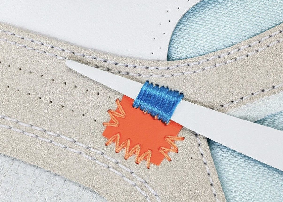 Jordan Brand × Off-White Jordan 1 VAA Alaska Size US 9.5 / EU 42-43 - 4 Thumbnail