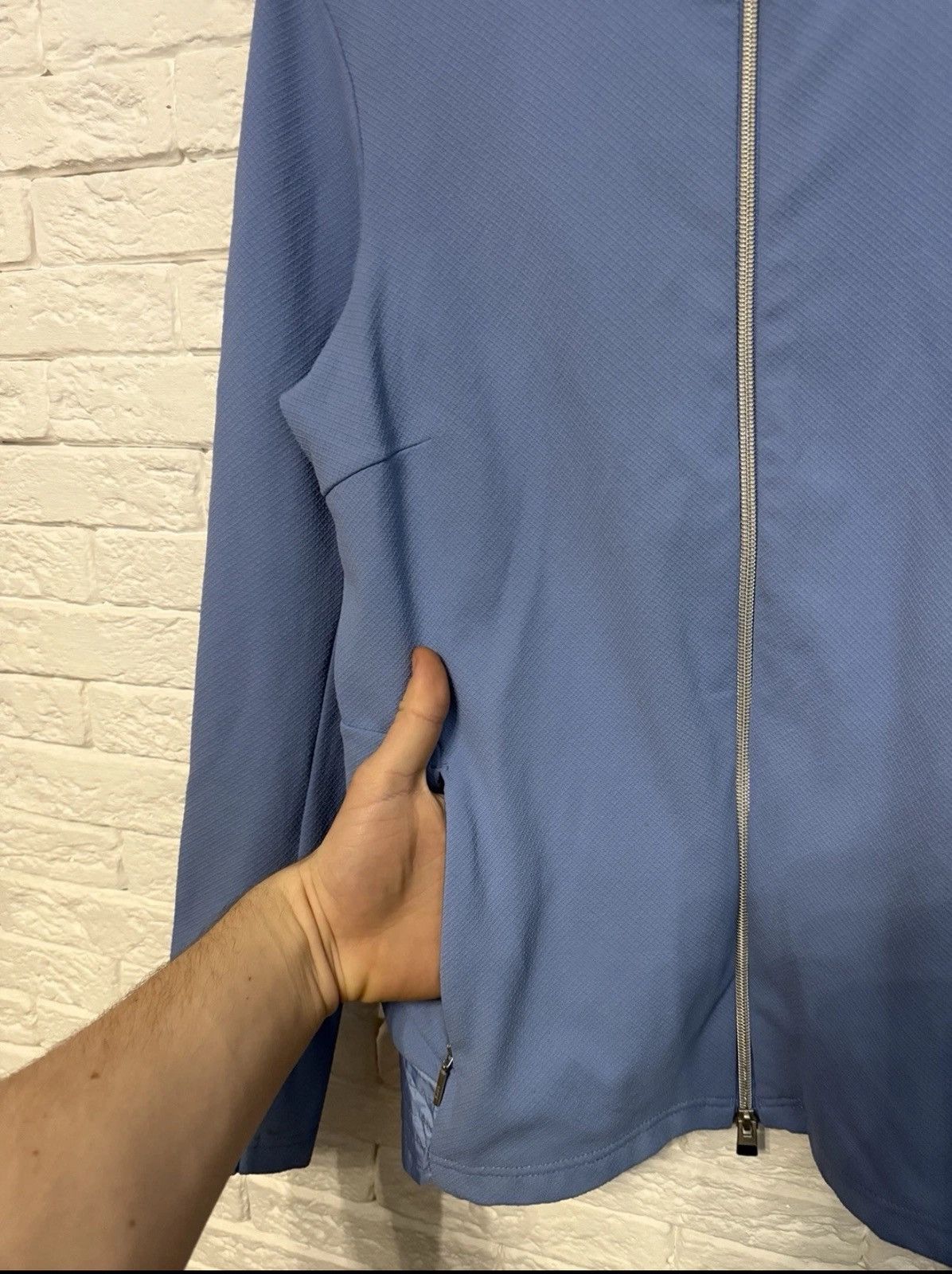 KJUS Kjus Woman`s Longsleeve Track Jacket Zip Nylon Windbreaker Size L / US 10 / IT 46 - 6 Thumbnail