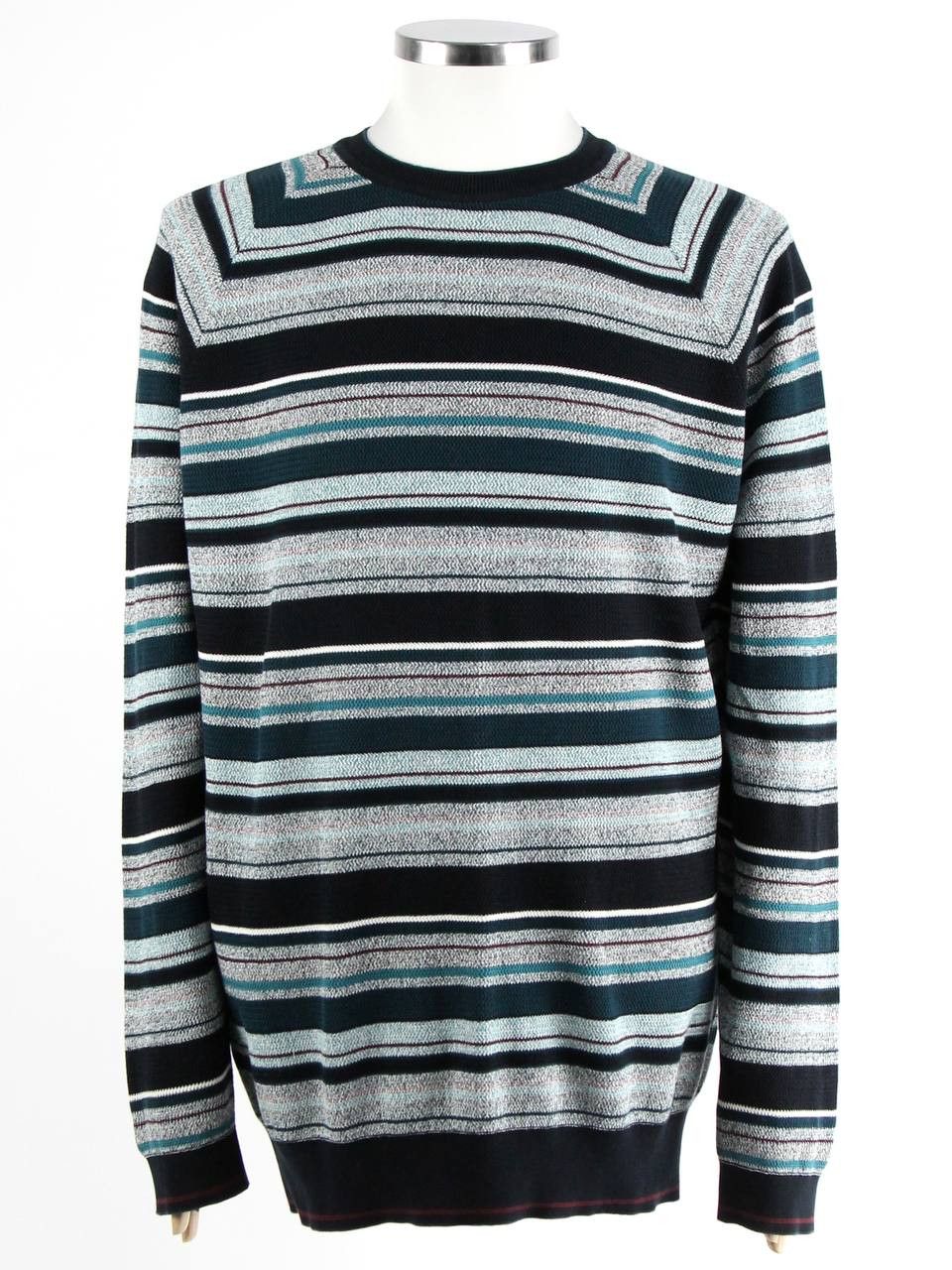 FALKE FALKE Knitted cotton striped jumper Size US XXL / EU 58 / 5 - 1 Thumbnail
