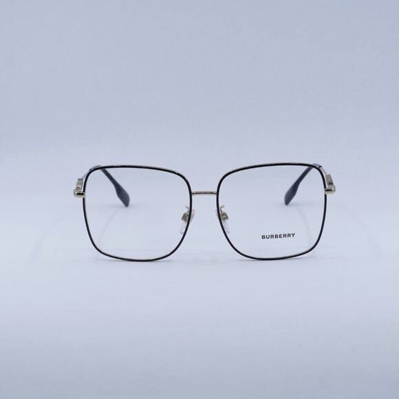 Burberry Burberry BE1378D 1326 Eyeglasses Black 57mm Square Frame Size ONE SIZE - 2 Thumbnail