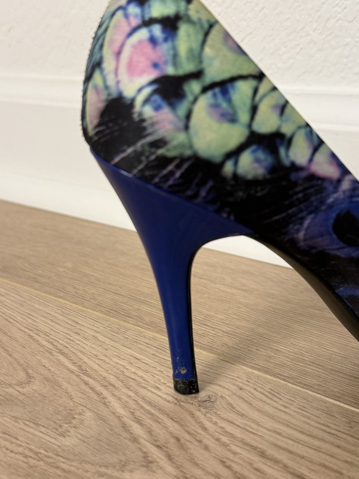Jessica Simpson Jessica Simpson women’s peacock blue heels Size US 6.5 / IT 36.5 - 8 Thumbnail