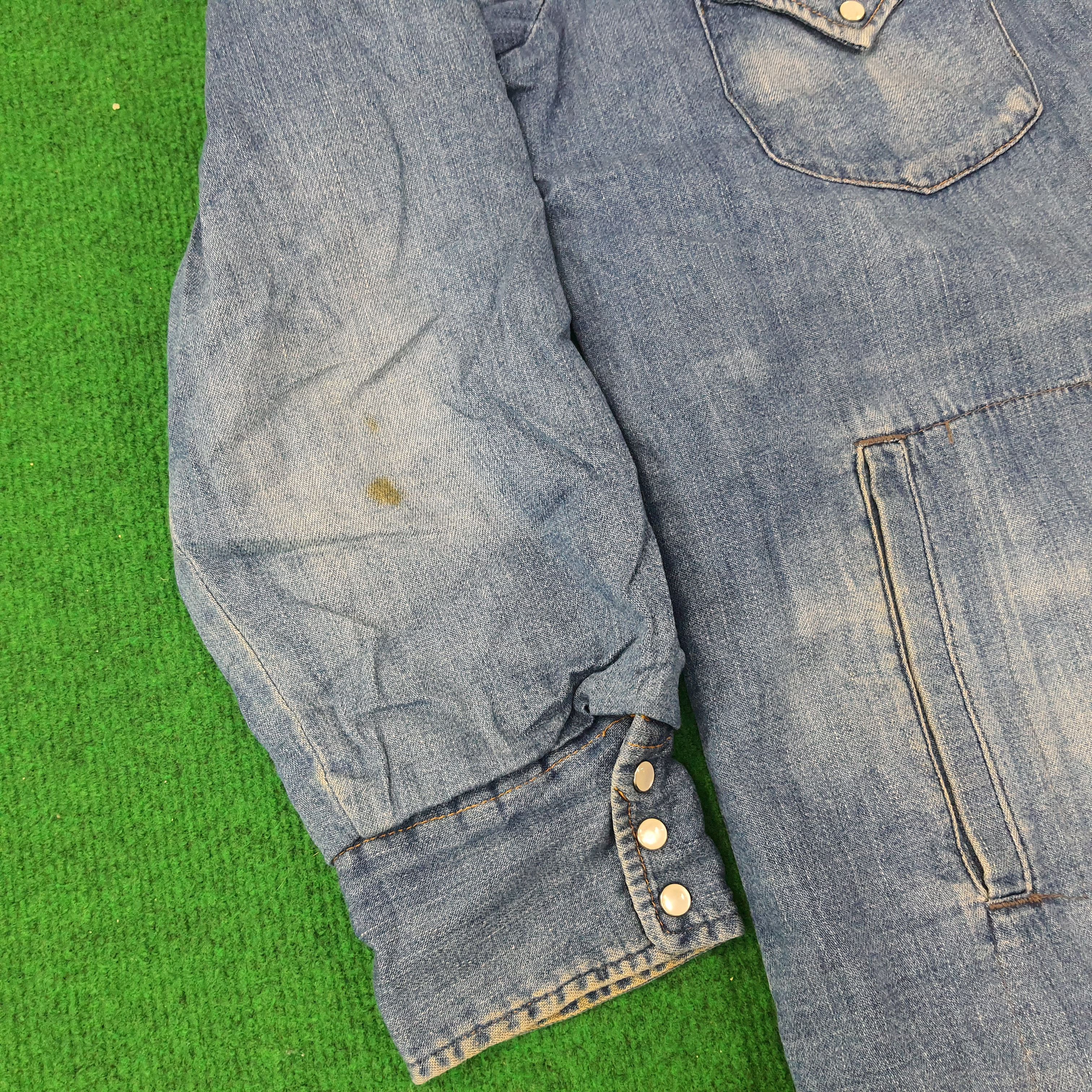 Blue Blue Japan Vintage Blue Blue Japan Denim Button Up Jacket C249N13 Size US M / EU 48-50 / 2 - 10 Thumbnail