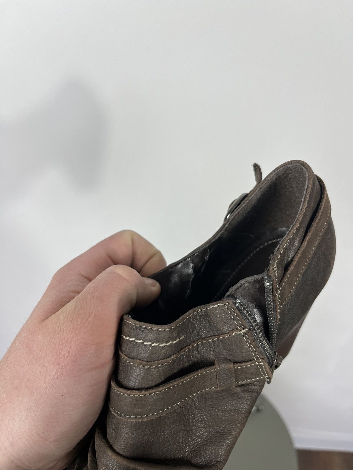 Other Women’s Brown Leather Ankle Boots Heels 41 Size US 10 / IT 40 - 13 Thumbnail