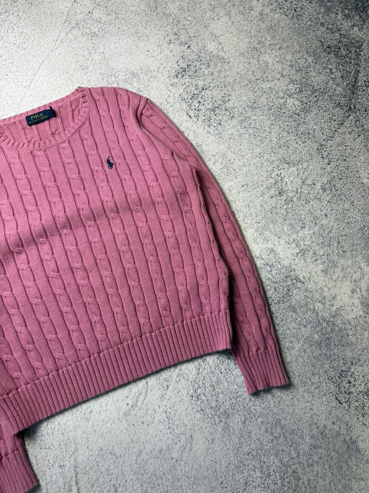 Polo Ralph Lauren Women’s Vintage Polo Ralph Lauren knitted Sweater luxury Size L / US 10 / IT 46 - 4 Thumbnail