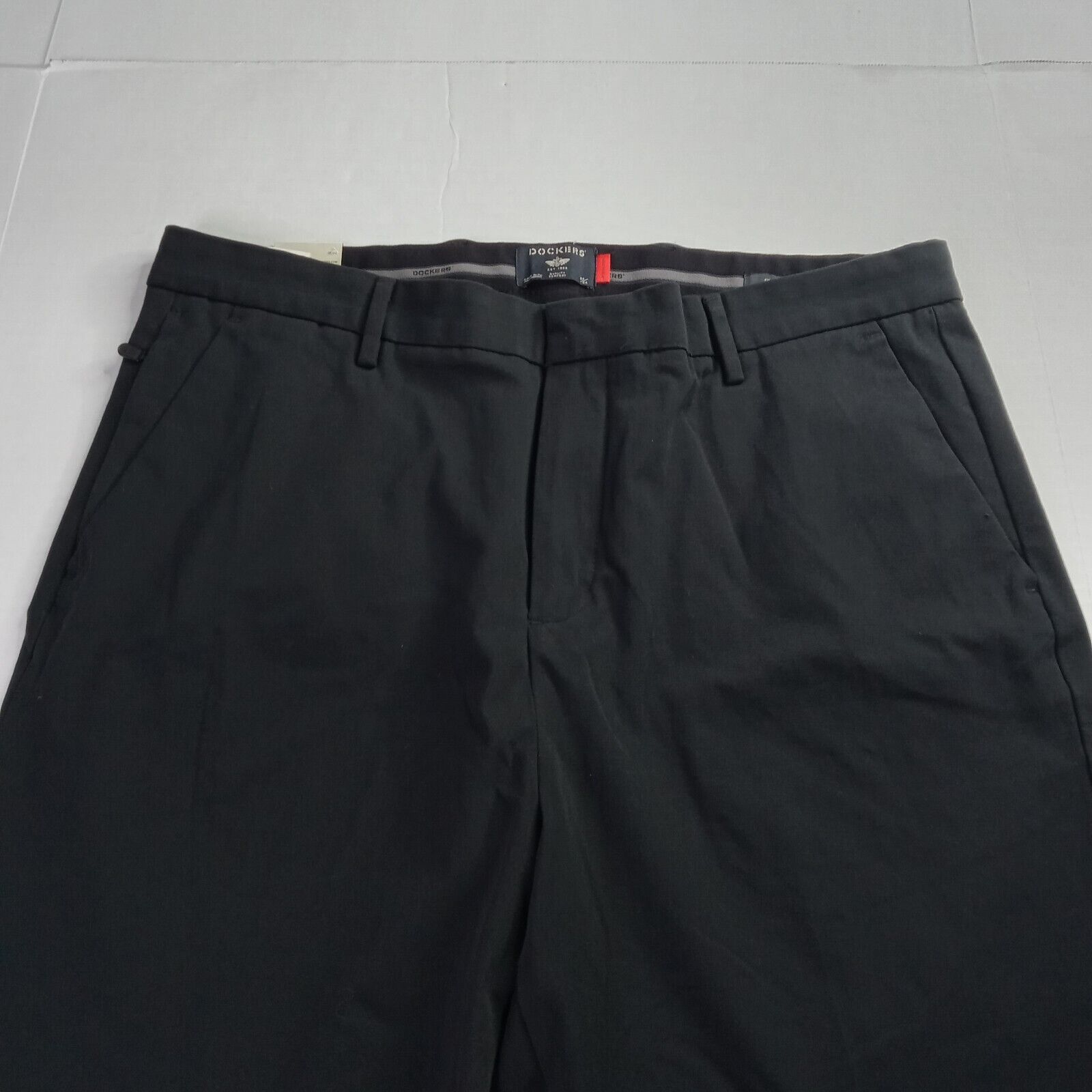 Dockers Dockers City Tech Trousers Men’s 36x30 Black Straight Fit Size US 36 / EU 52 - 4 Thumbnail