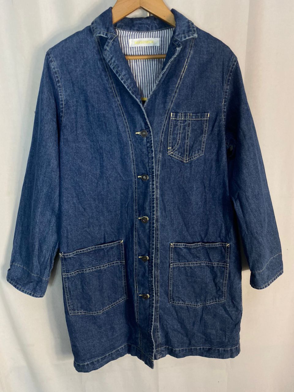 Japanese Brand Redeo drive button up denim jacket Size M / US 6-8 / IT 42-44 - 3 Thumbnail