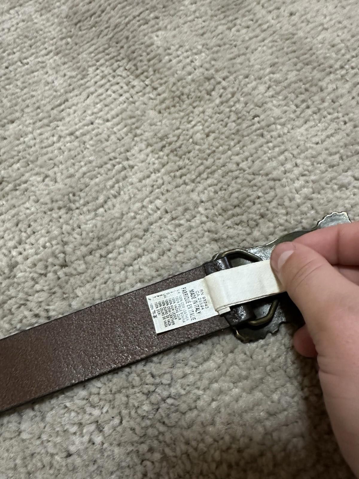 Diesel Vintage Diesel Belt Leather Women 85/34 Size ONE SIZE - 9 Thumbnail