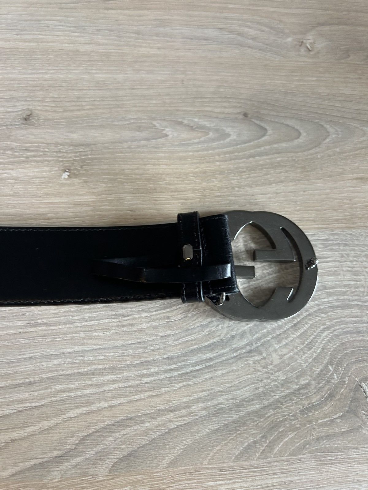 Gucci GG Web Stripe Belt - Black and Red, Iconic GG Buckle Size 38 - 7 Thumbnail