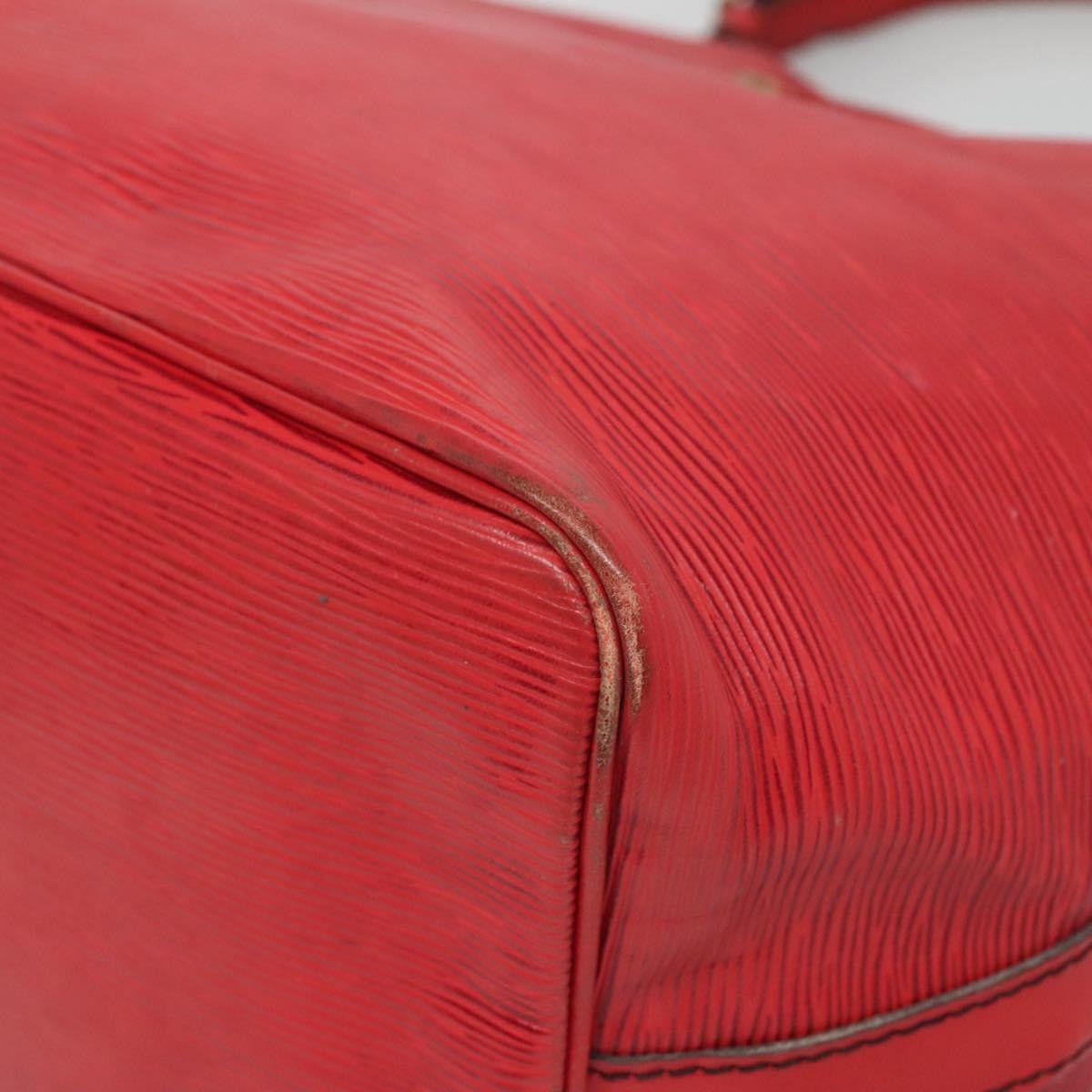 Louis Vuitton LOUIS VUITTON Epi Petit Noe Shoulder Bag Red M44107 Size ONE SIZE - 15 Thumbnail