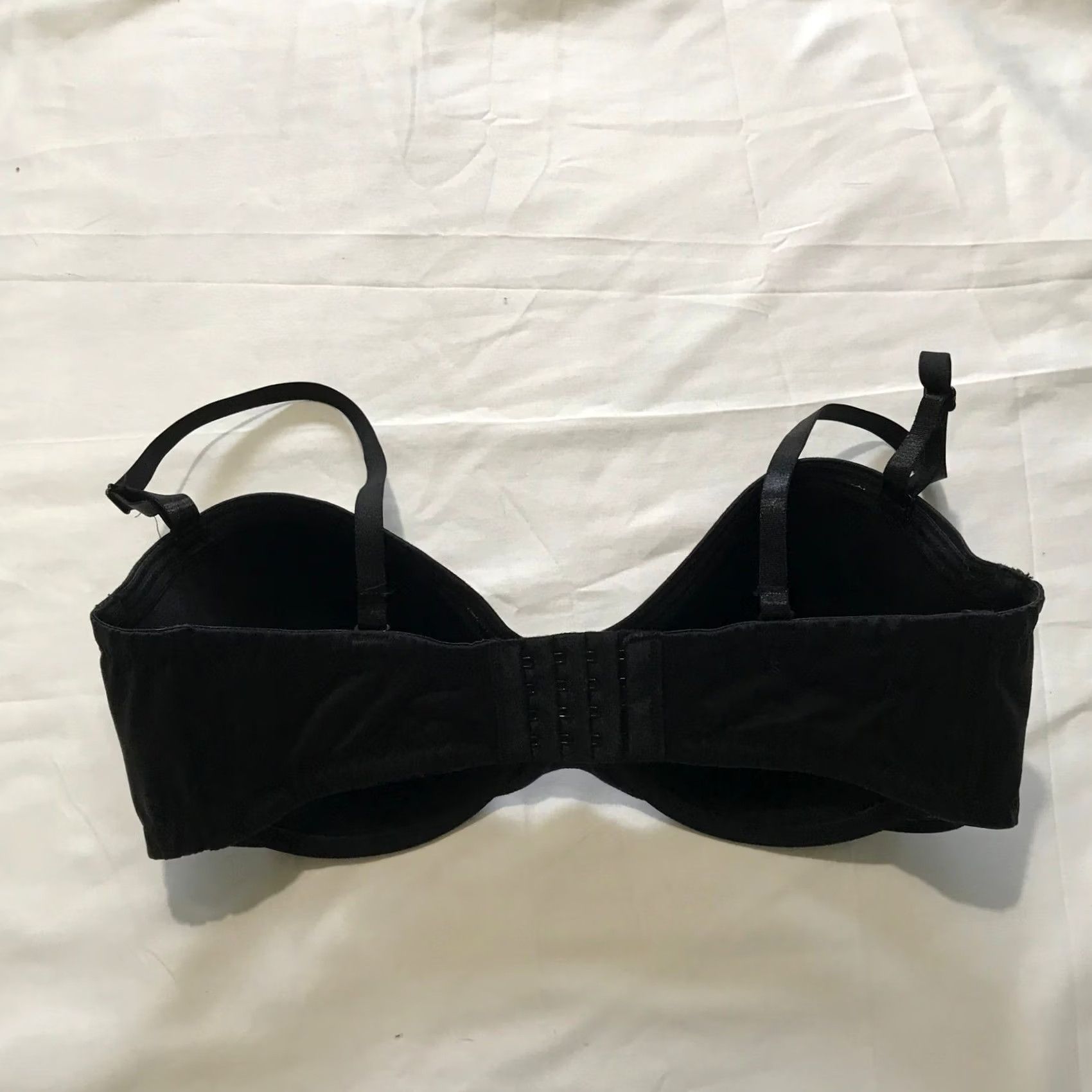 Vintage Bali One Smooth U Multiway Strapless Underwire Bra Black 34D DFB966 Size ONE SIZE - 2 Thumbnail