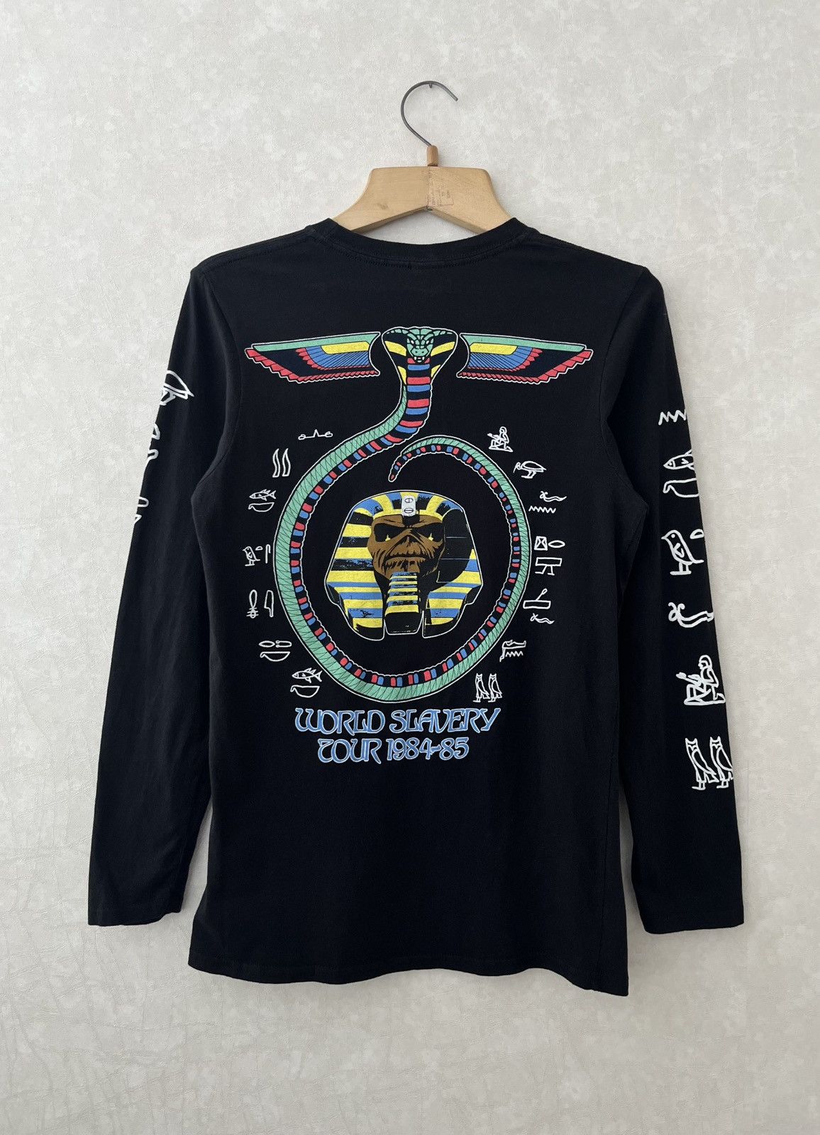 Iron Maiden Iron Maden World Slavery Tour 2019 Long Sleeve Size US S / EU 44-46 / 1 - 12 Thumbnail