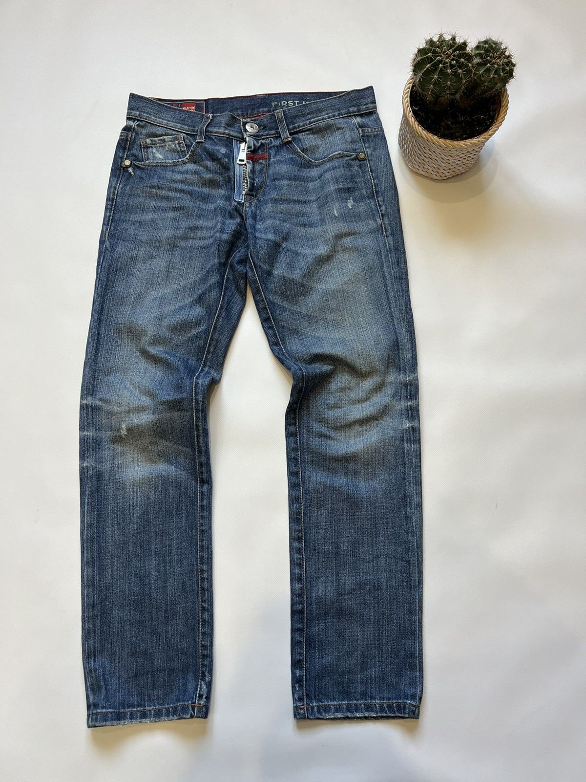 Marithe + Francois Girbaud Marithe Francois Girbaud Blue Denim Pants Jeans Size 28" / US 6 / IT 42 - 1 Thumbnail