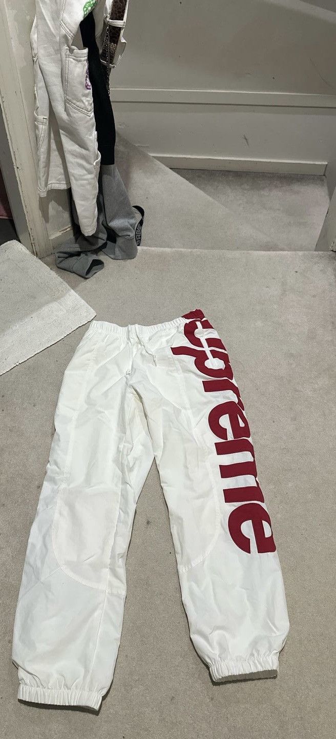 Supreme Supreme Spellout Track Pants Size US 30 / EU 46 - 2 Thumbnail