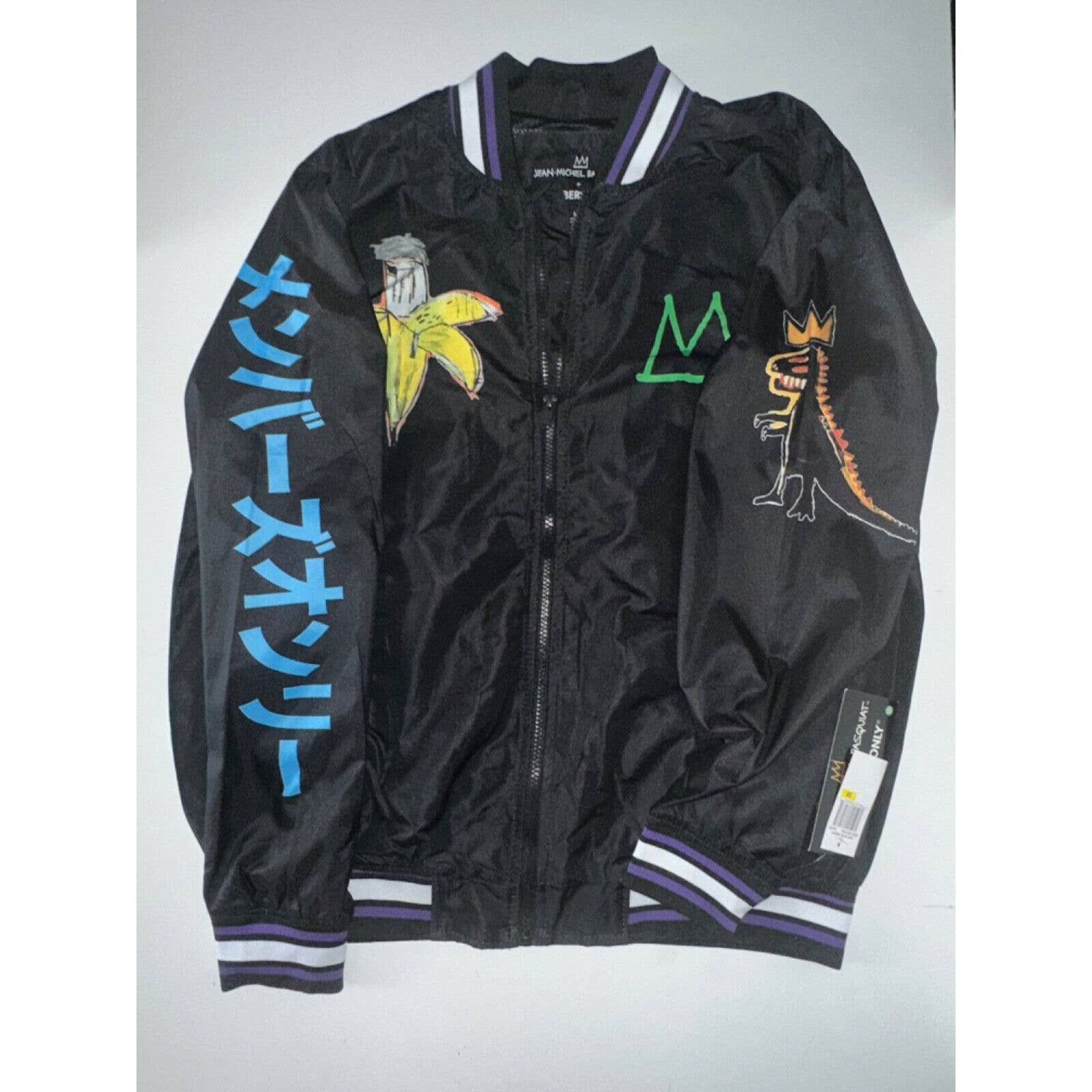 Members Only JEAN MICHEL BASQUIAT x MEMBERS ONLY ALL OVER Print Jacket ...