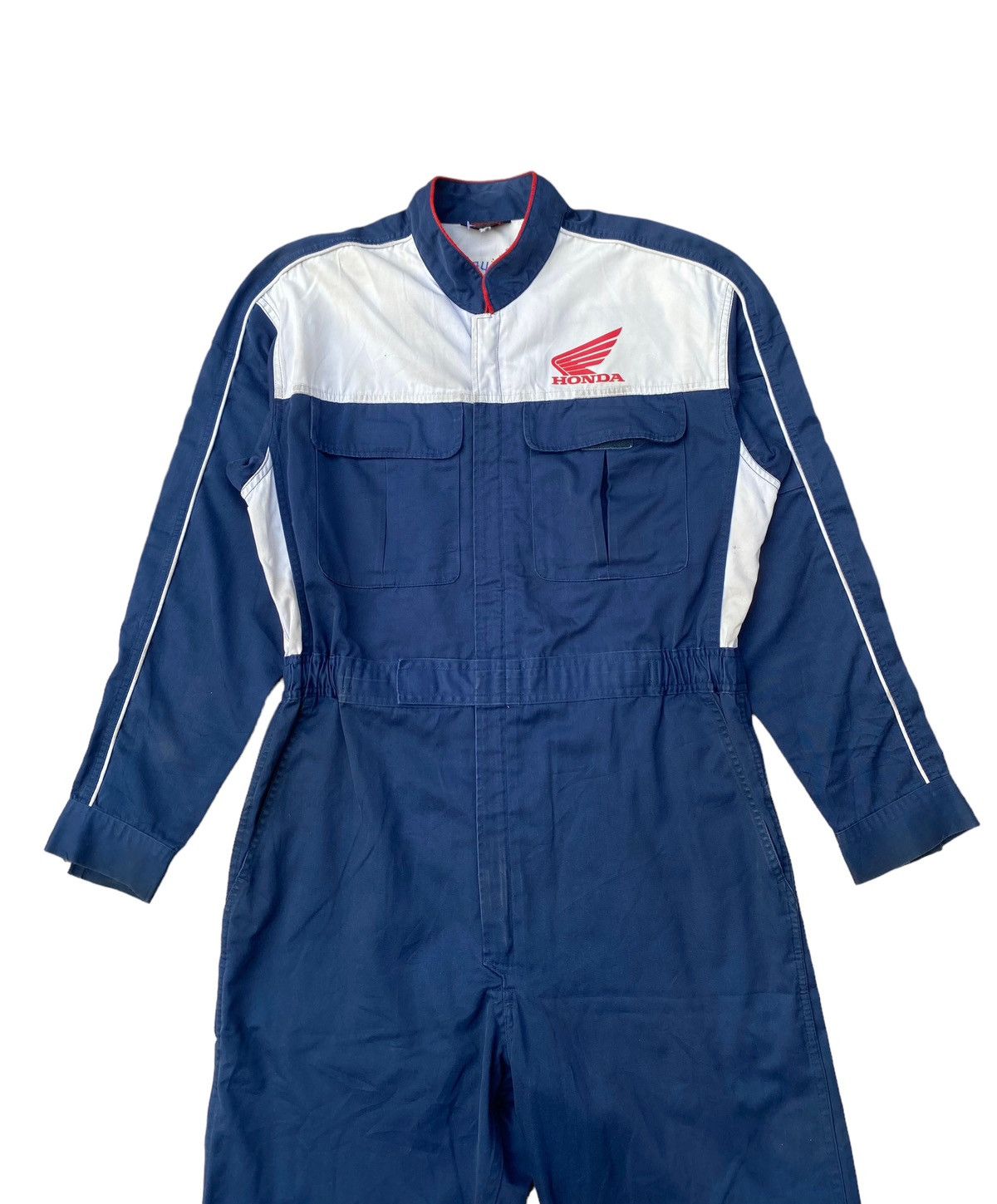 Honda Vintage Honda Overall Jumpsuit Size US 33 - 3 Thumbnail
