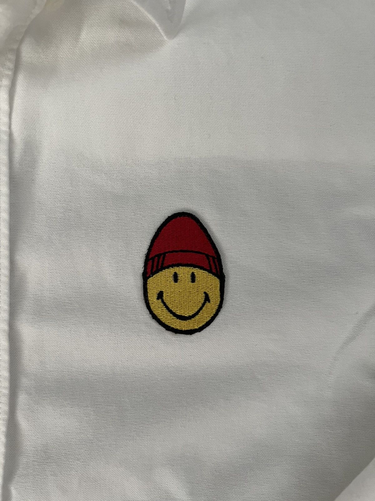AMI AMI x Smiley Button-Down Oxford Shirt Size US M / EU 48-50 / 2 - 2 Thumbnail