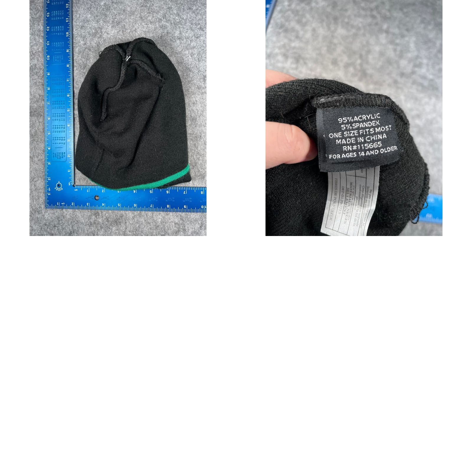 Vintage Harry Potter Slytherin Beanie Green Knit Acrylic Blend Pom Adult One Size Size ONE SIZE - 8 Thumbnail