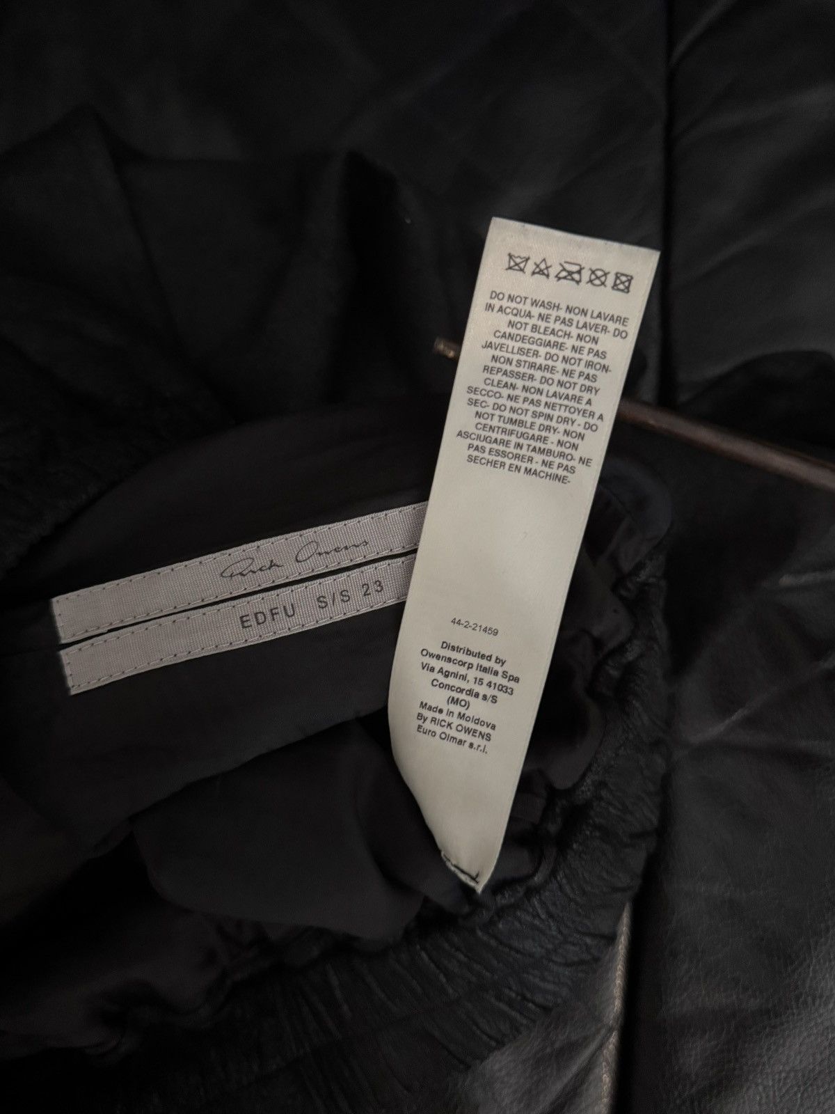 Rick Owens Rick Owens SS23 "Edfu" leather pentaboxer shorts Size US 28 / EU 44 - 8 Thumbnail