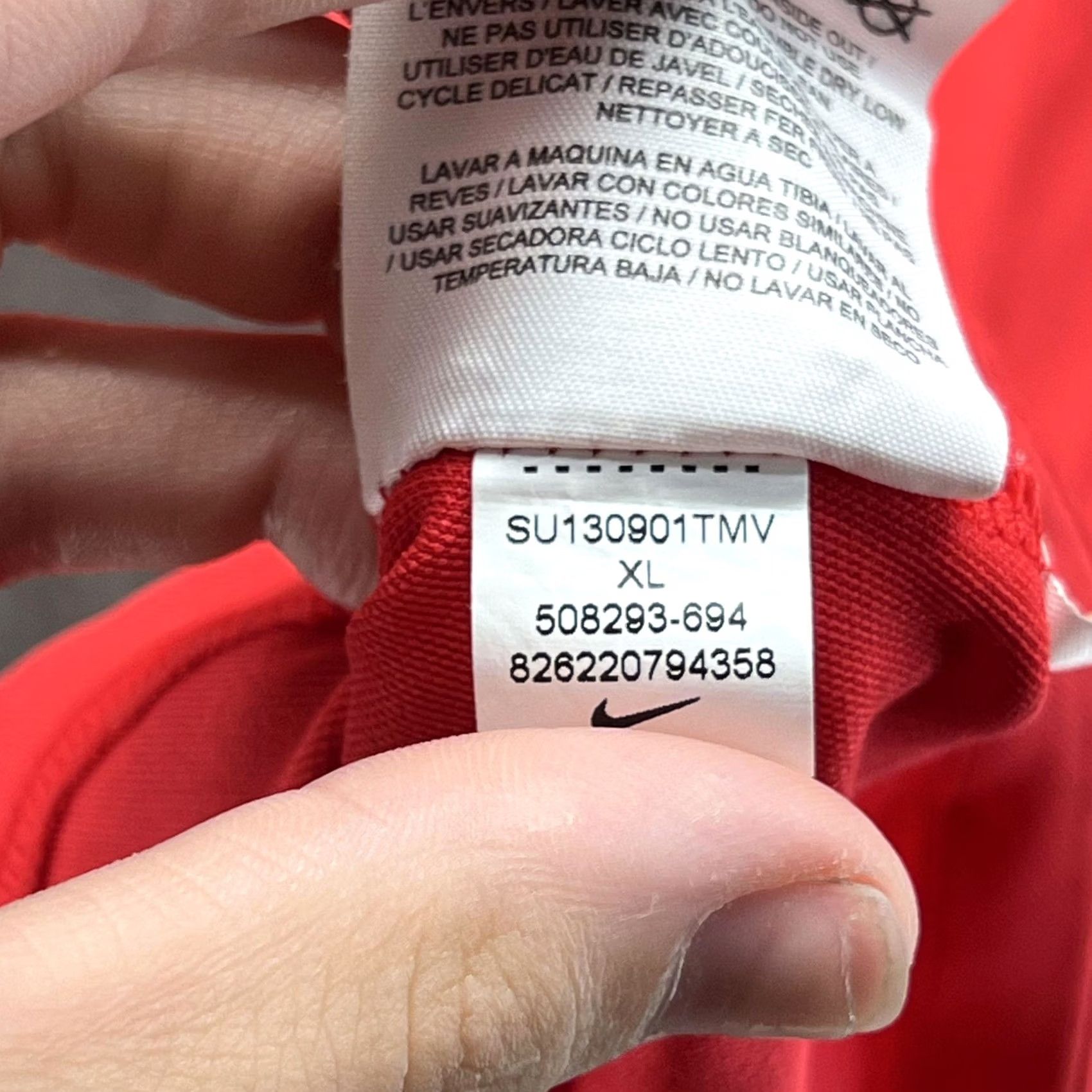 Nike Nike Golf Dri-FIT Polo Shirt Womens XL Red Sleeveless Golf Top 508293-694 Size XL / US 12-14 / IT 48-50 - 3 Thumbnail