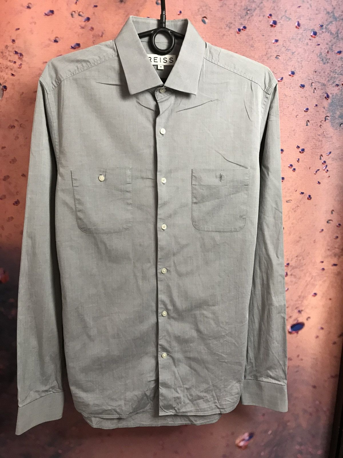 Reiss Reiss luxury streetwear shirt Size US M / EU 48-50 / 2 - 2 Thumbnail
