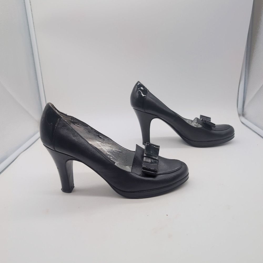 Naturalizer Naturalizer Mischief Sz 10 Bow Toe Black Women's Heels Size US 10 / IT 40 - 7 Thumbnail