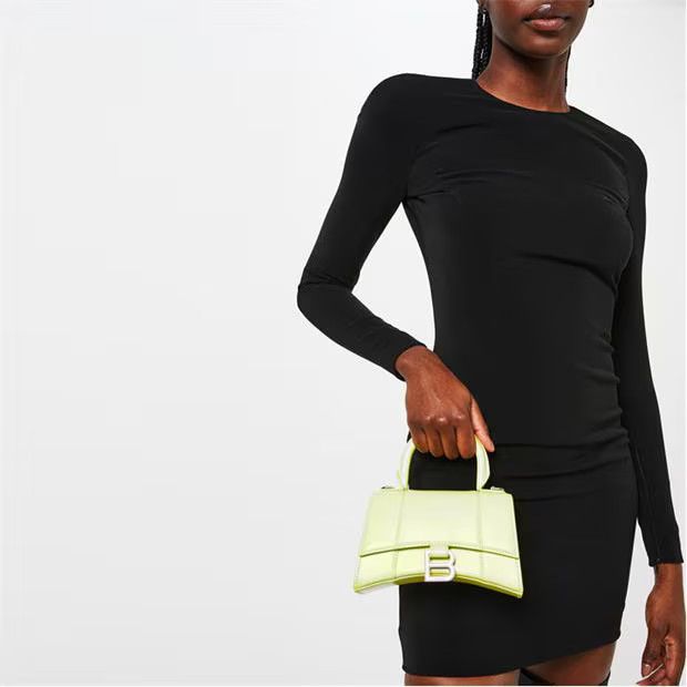 Balenciaga o1g2r1mq0924 Size: OS / Crossbody Bag in Lime Yellow Size ONE SIZE - 4 Thumbnail